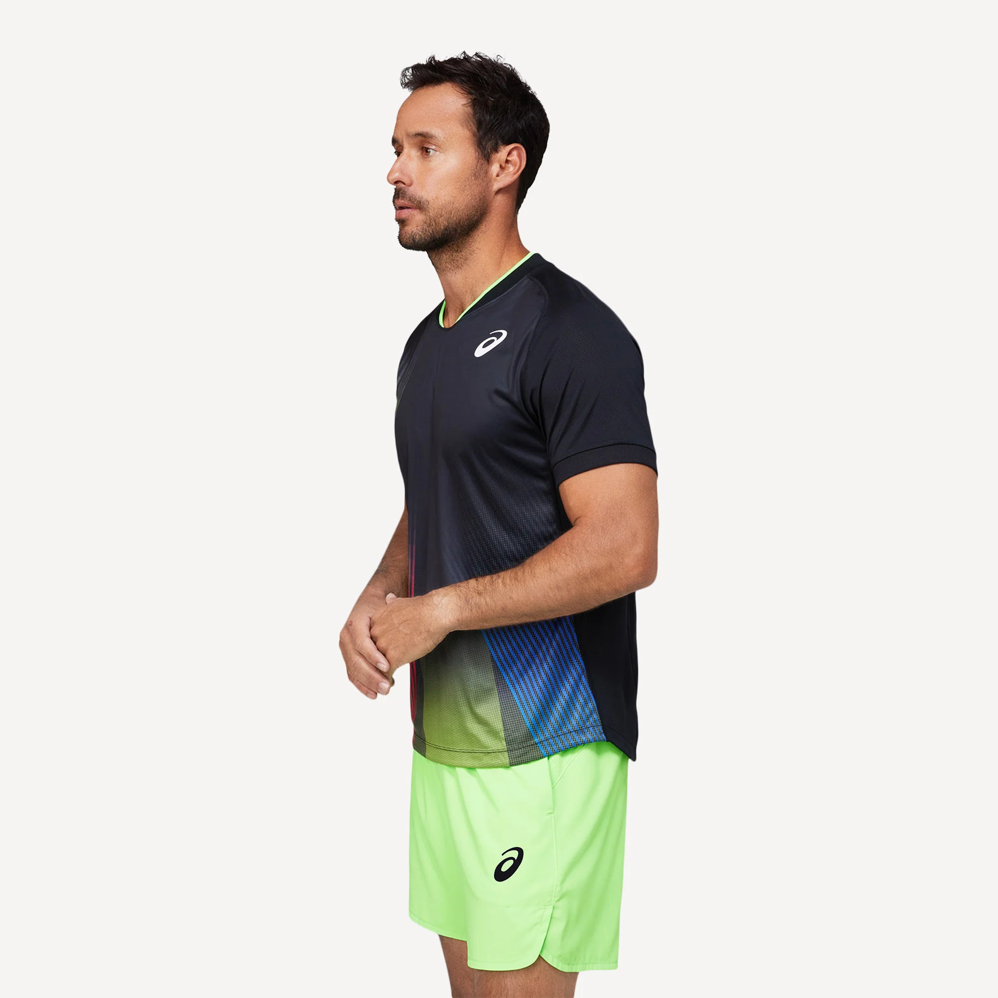 ASICS Match Men's Graphic Print Tennis Shirt - Image 3