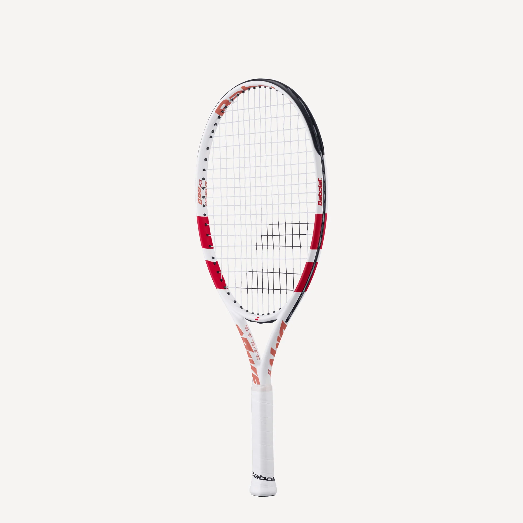 Babolat Drive 23 White Junior Tennis Racket - Image 3