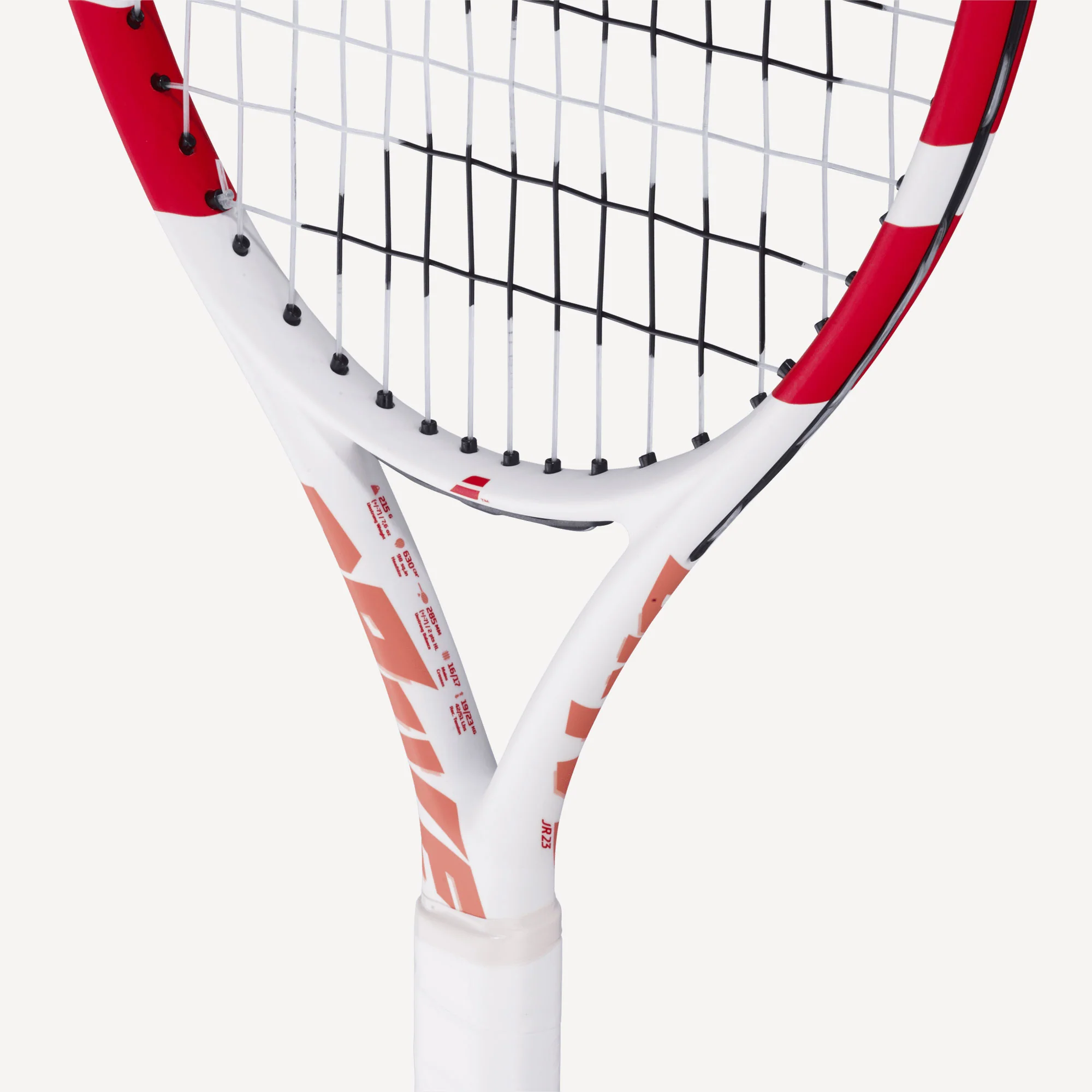 Babolat Drive 23 White Junior Tennis Racket - Image 6