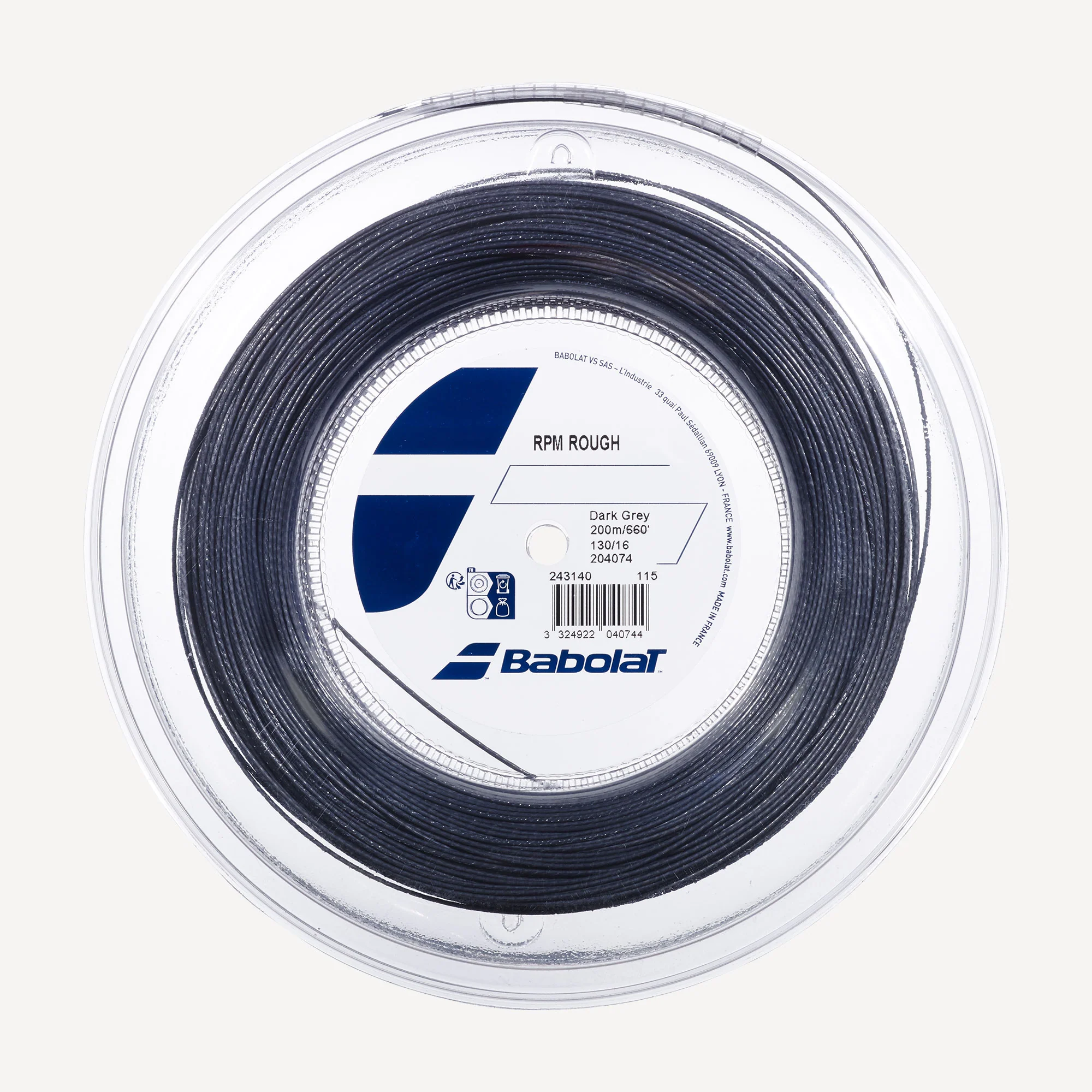 Babolat RPM Rough Tennis String Reel 200 m