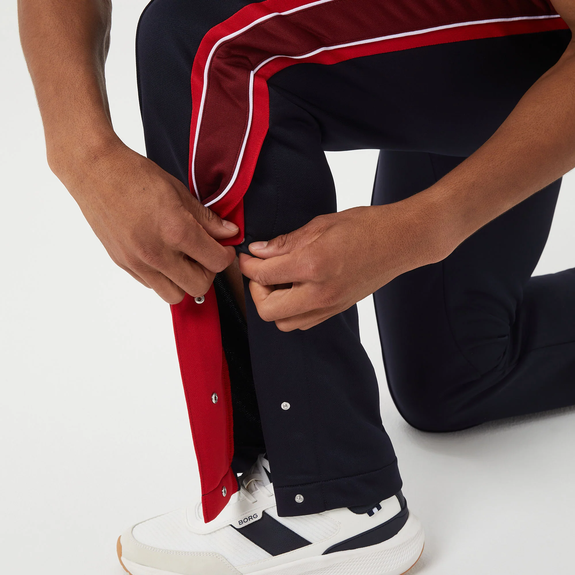 Björn Borg Ace Men's Retro Tennis Track Pants - Image 3
