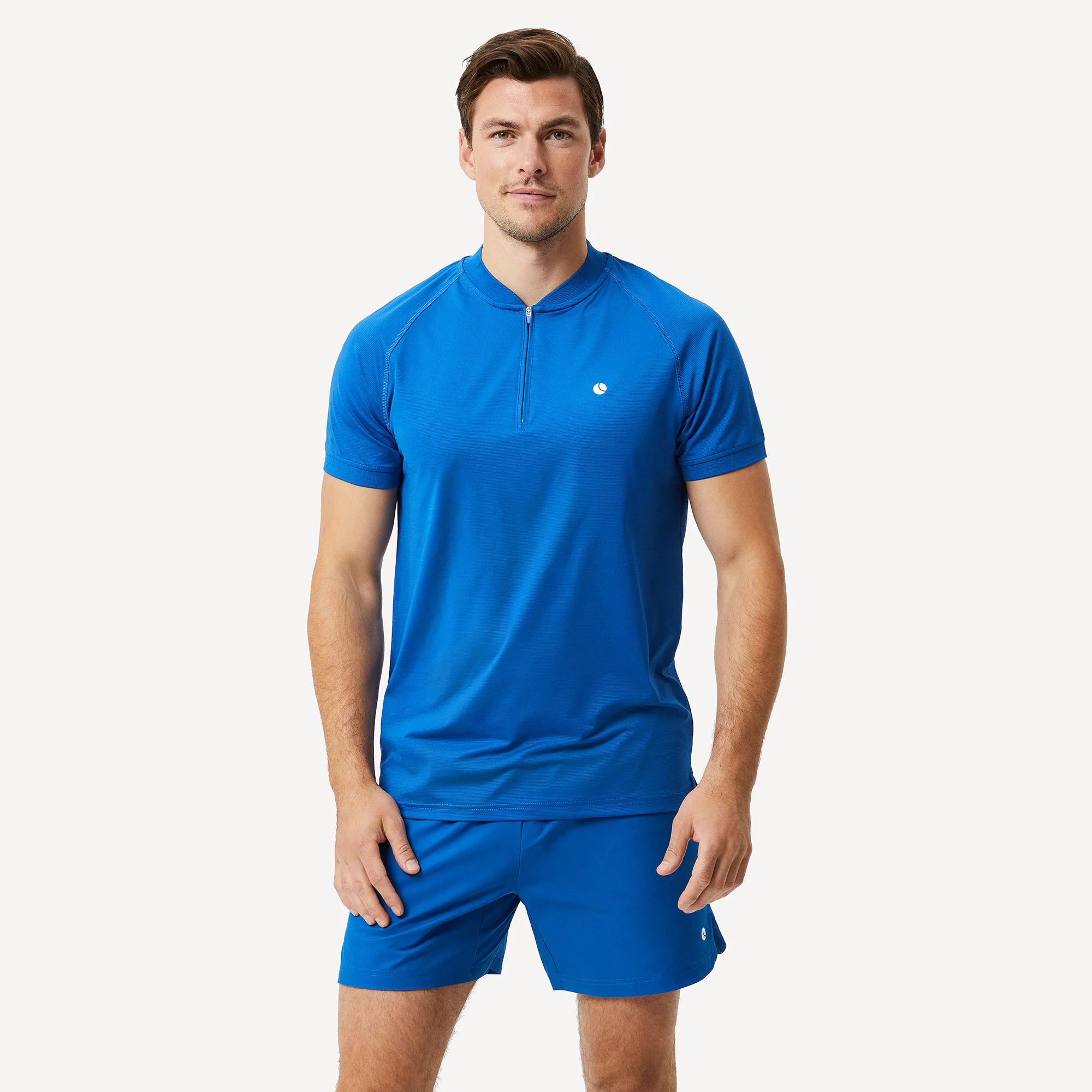 Björn Borg Ace Men's Performance Zip Tennis Polo