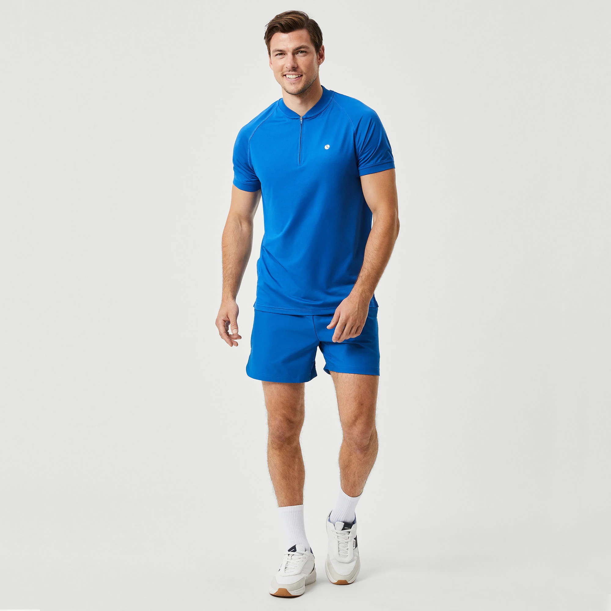 Björn Borg Ace Men's Performance Zip Tennis Polo - Image 5