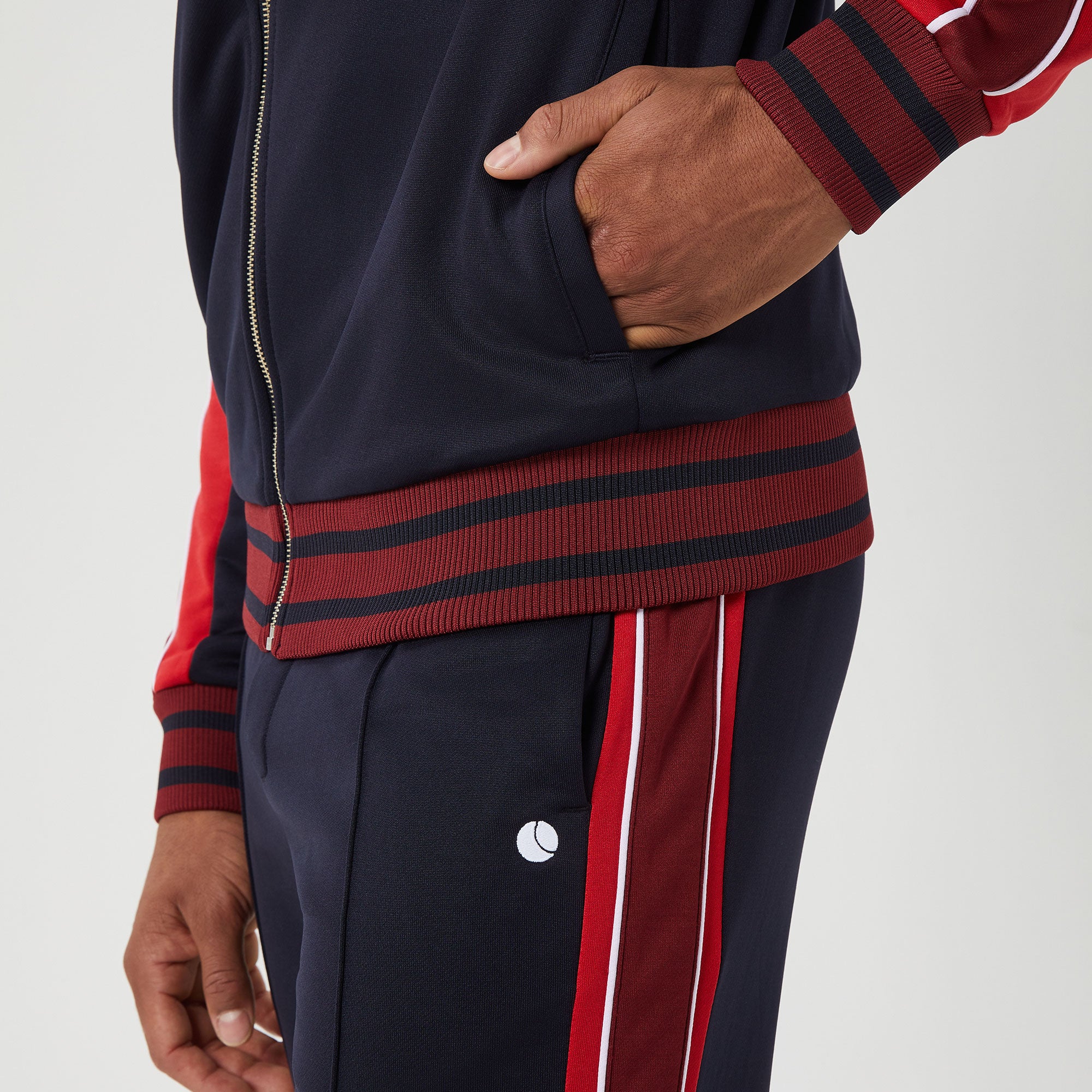 Björn Borg Ace Men's Retro Tennis Track Jacket - Image 5