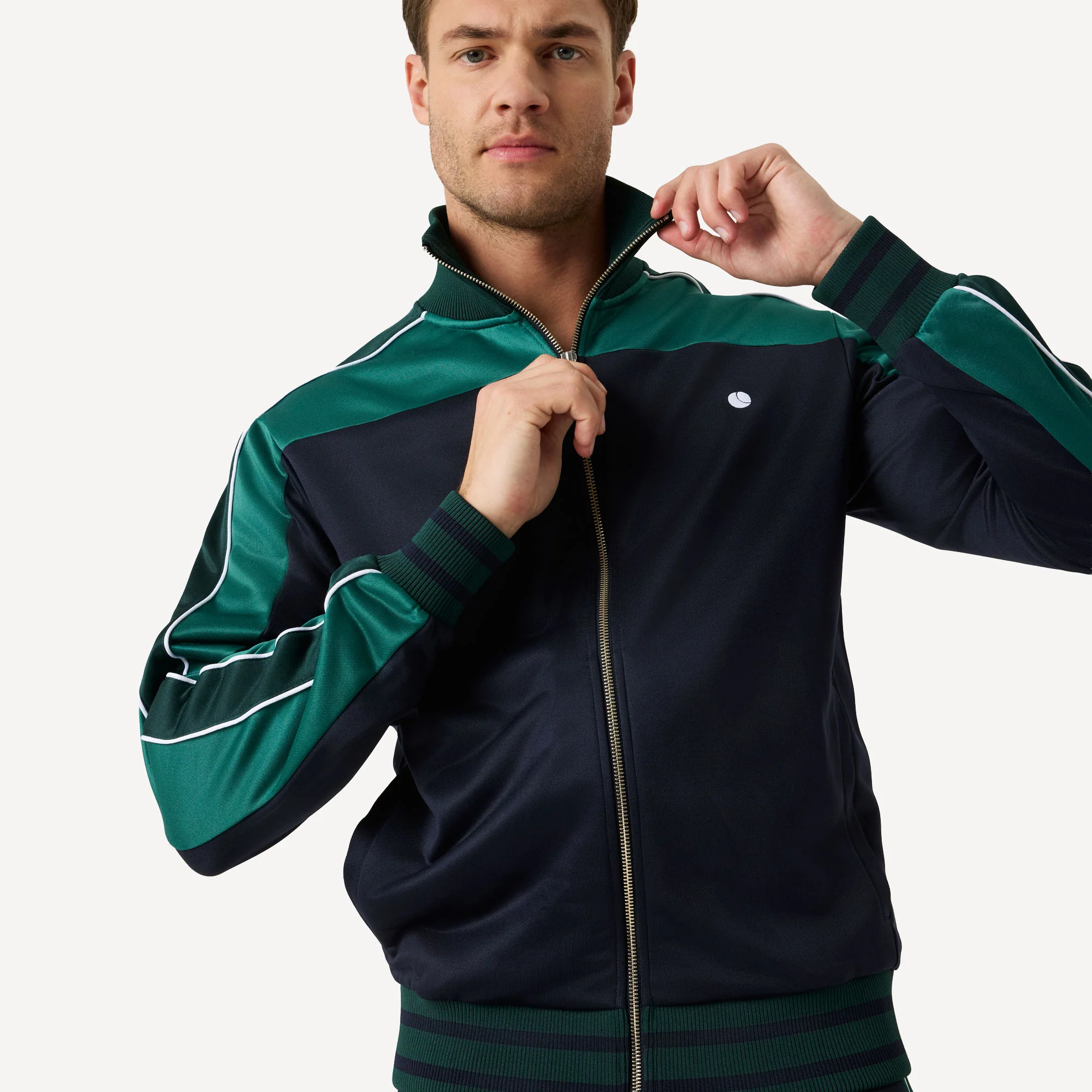 Björn Borg Ace Men's Retro Tennis Track Jacket - Image 4