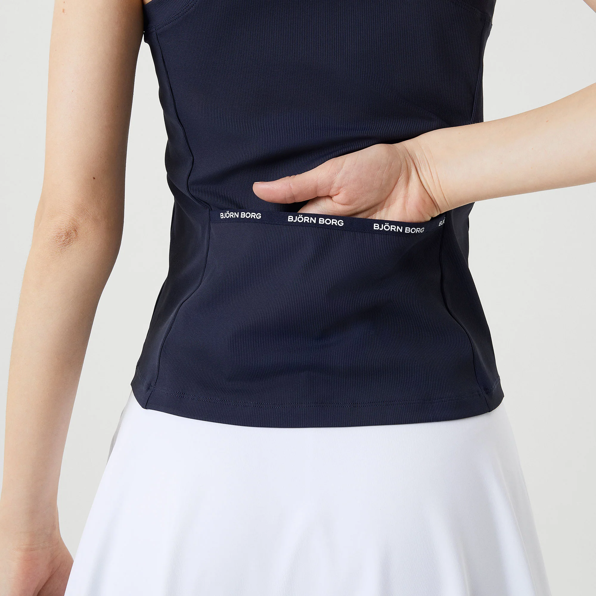 Björn Borg Ace Women's Rib Tennis Tank - Image 3