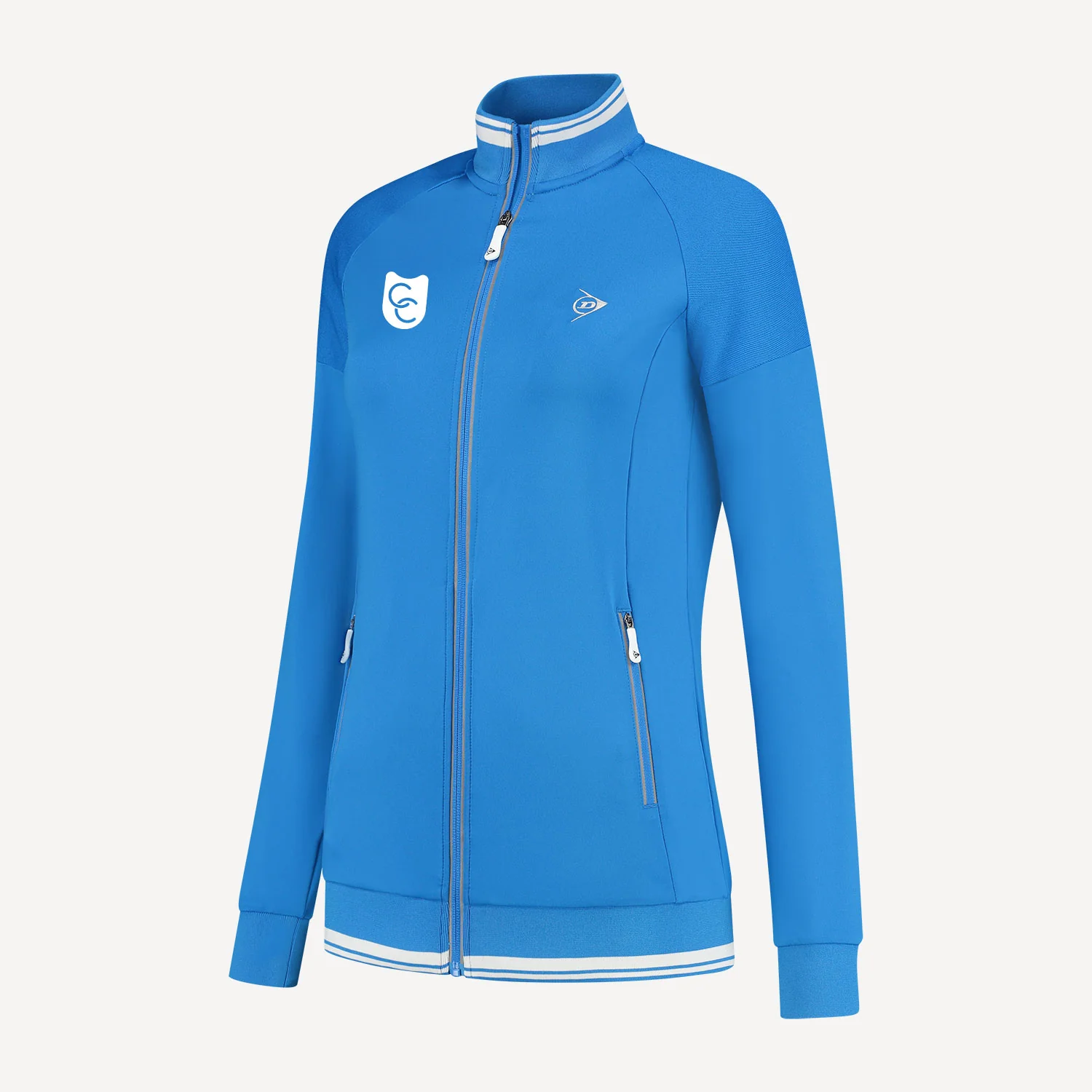 Dunlop Club Girls' Knitted Tennis Jacket - C.C.