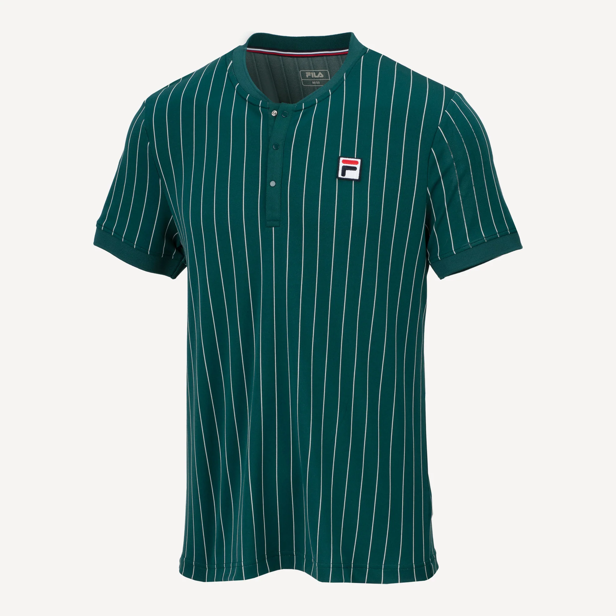 Fila Men's Stripes Button Tennis Shirt