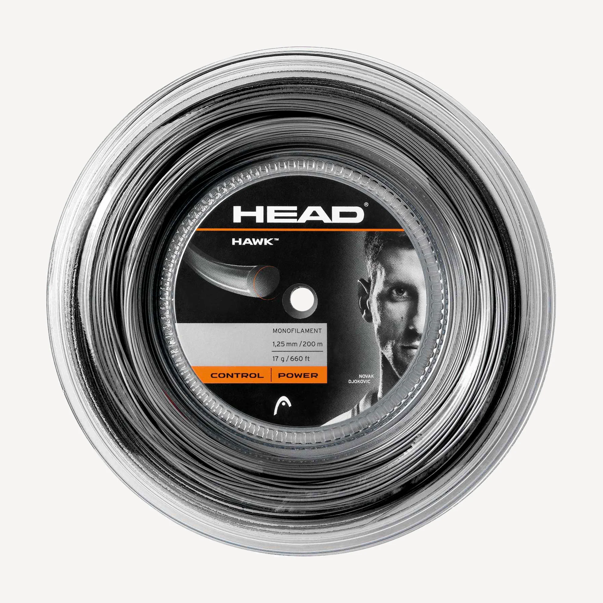 HEAD Hawk Tennis String Reel 200 m