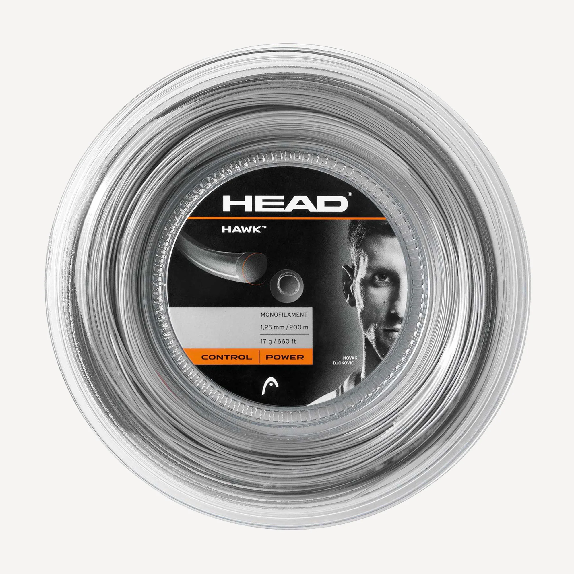 HEAD Hawk Tennis String Reel 200 m