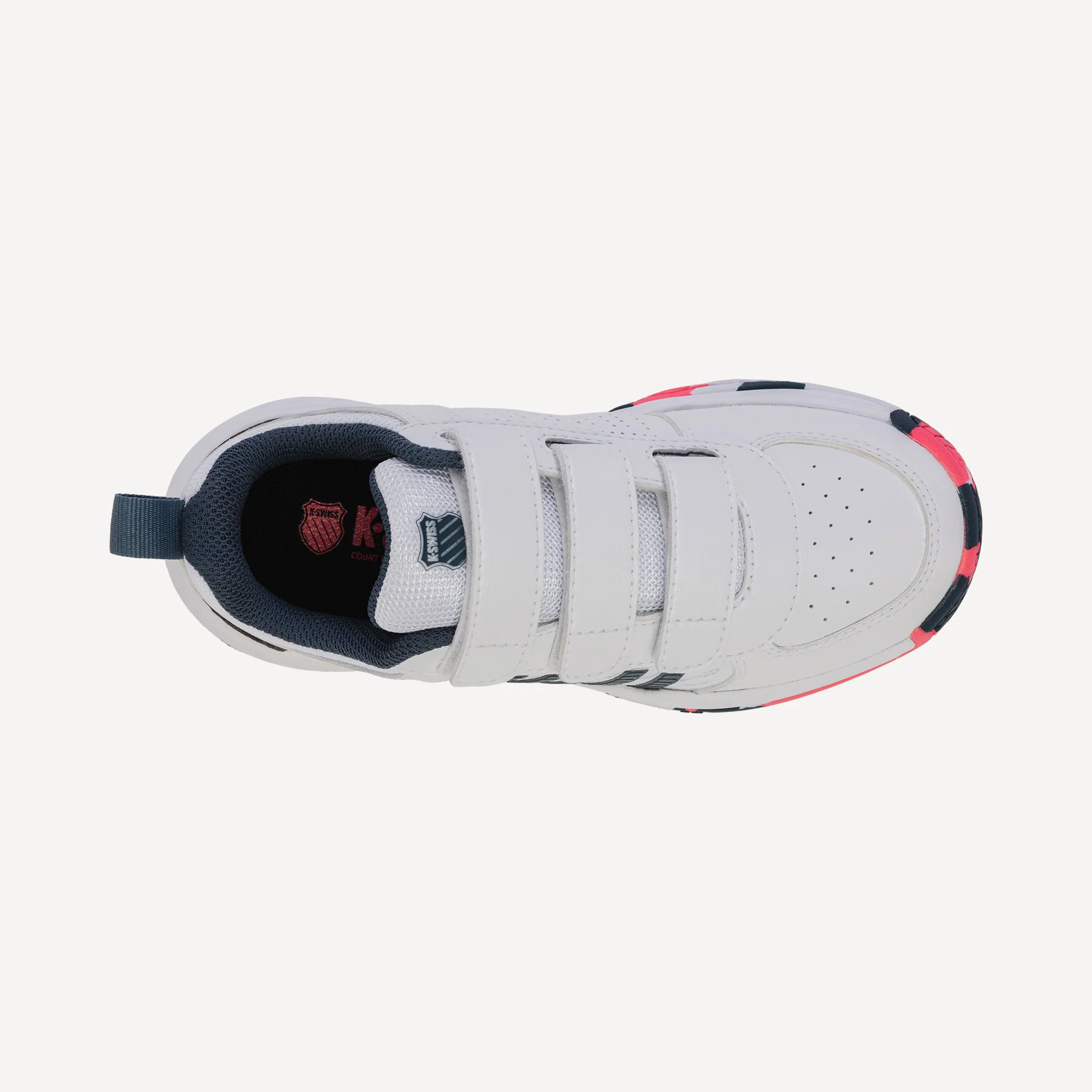 K-Swiss Court Express 2 Strap Kids' Tennis Shoes - Image 6