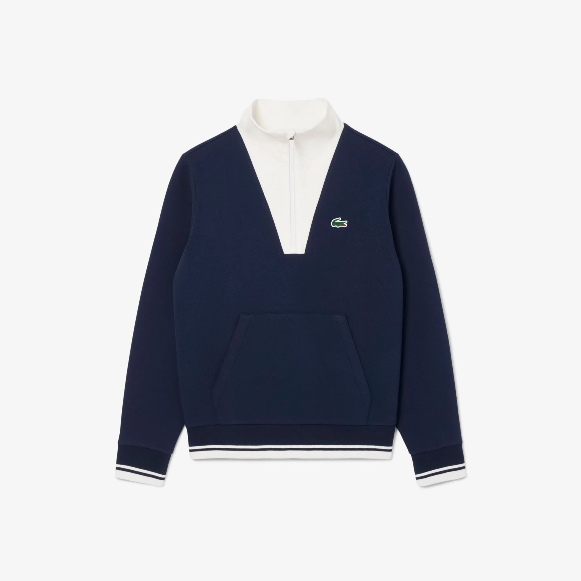 Lacoste Heritage Women's Quarter Zip Tennis Top - Image 5