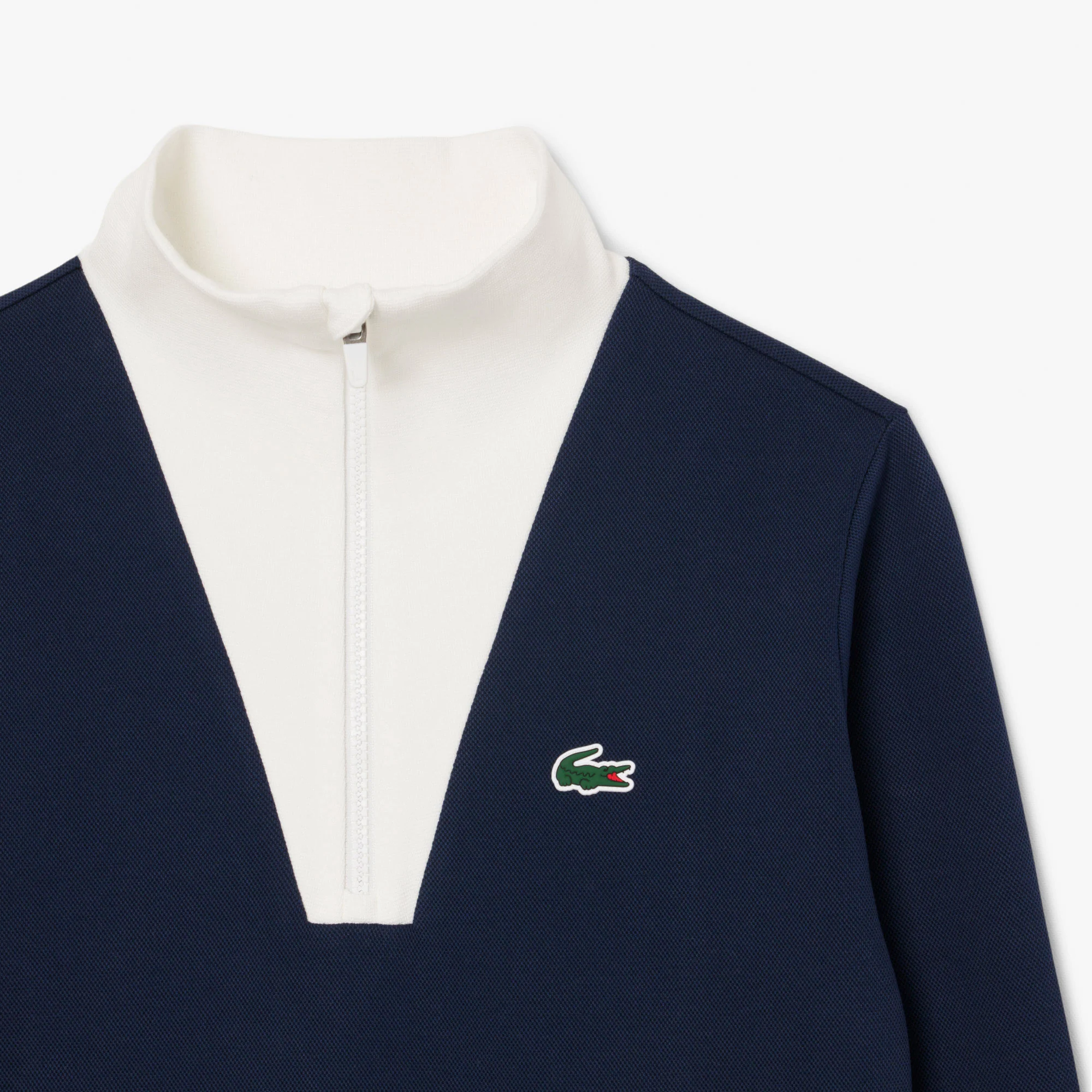 Lacoste Heritage Women's Quarter Zip Tennis Top - Image 6