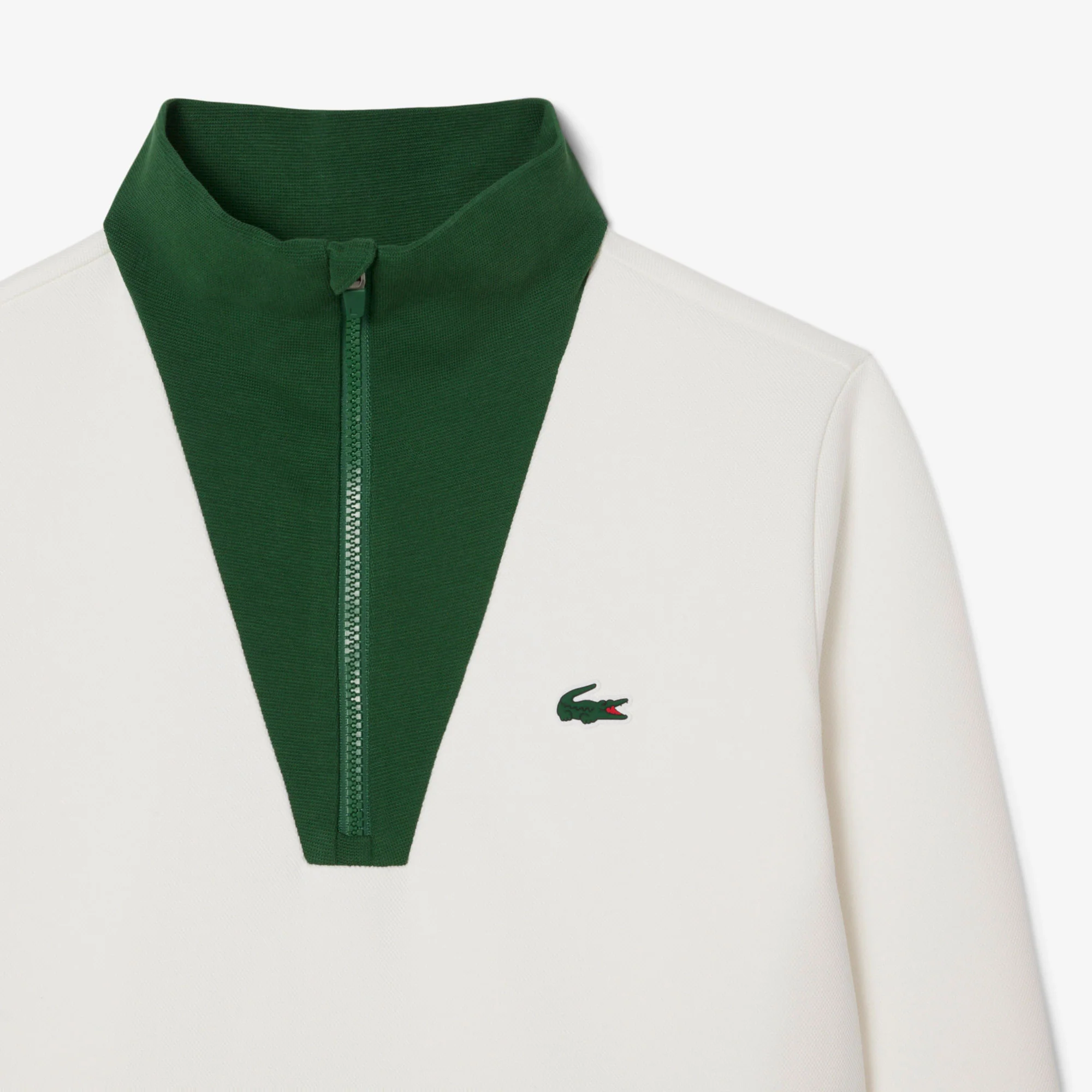 Lacoste Heritage Women's Quarter Zip Tennis Top - Image 6