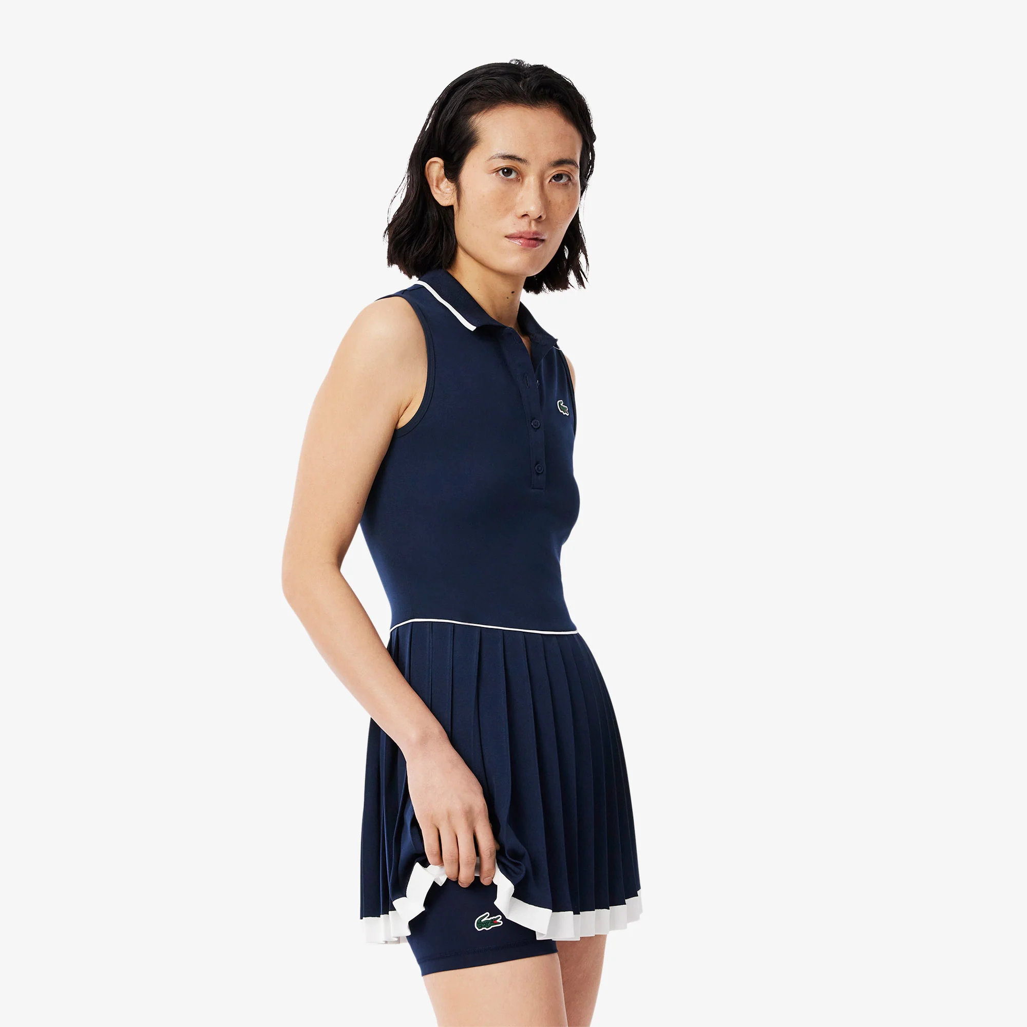 Lacoste Heritage Women's Ultra Dry Tennis Dress - Image 3