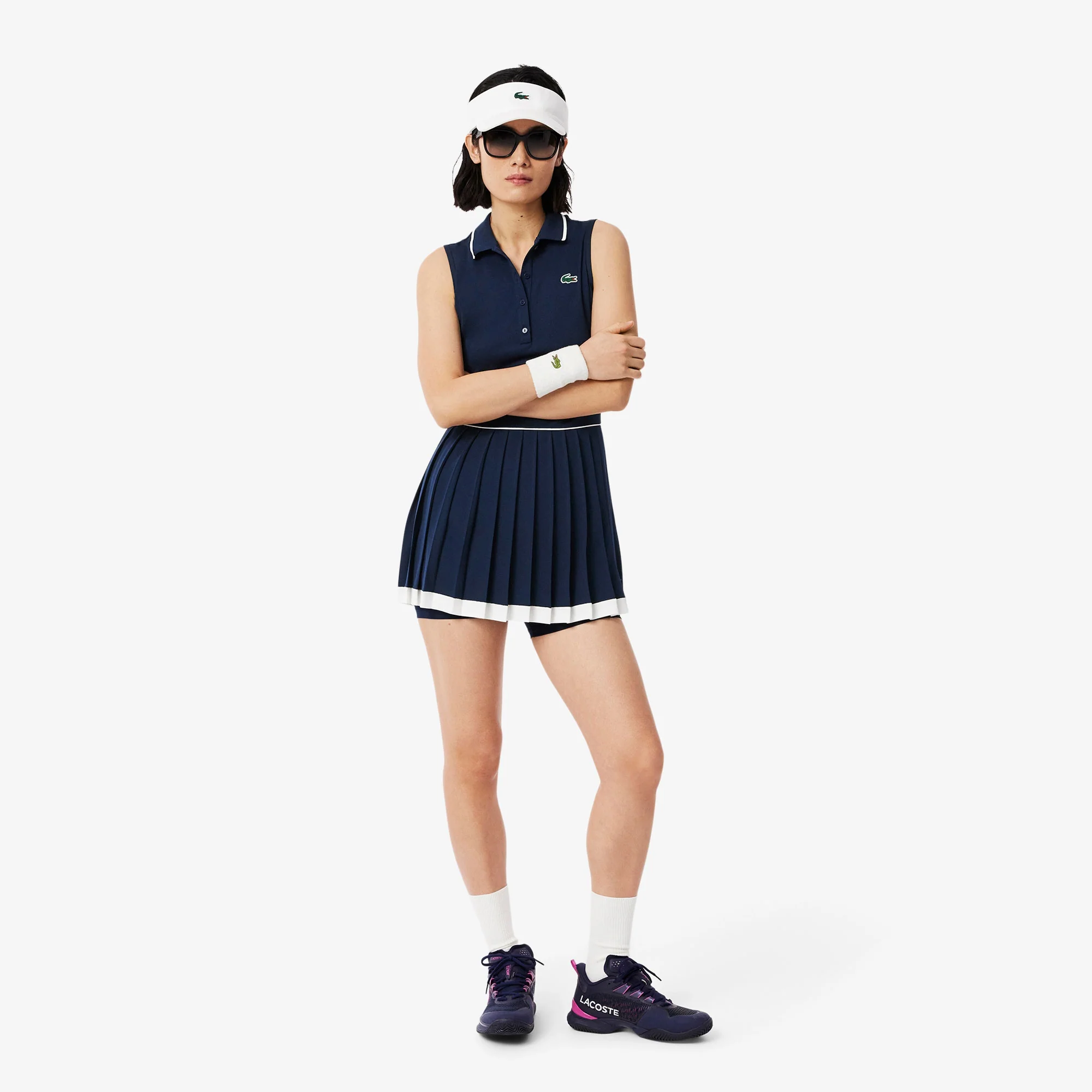 Lacoste Heritage Women's Ultra Dry Tennis Dress - Image 4