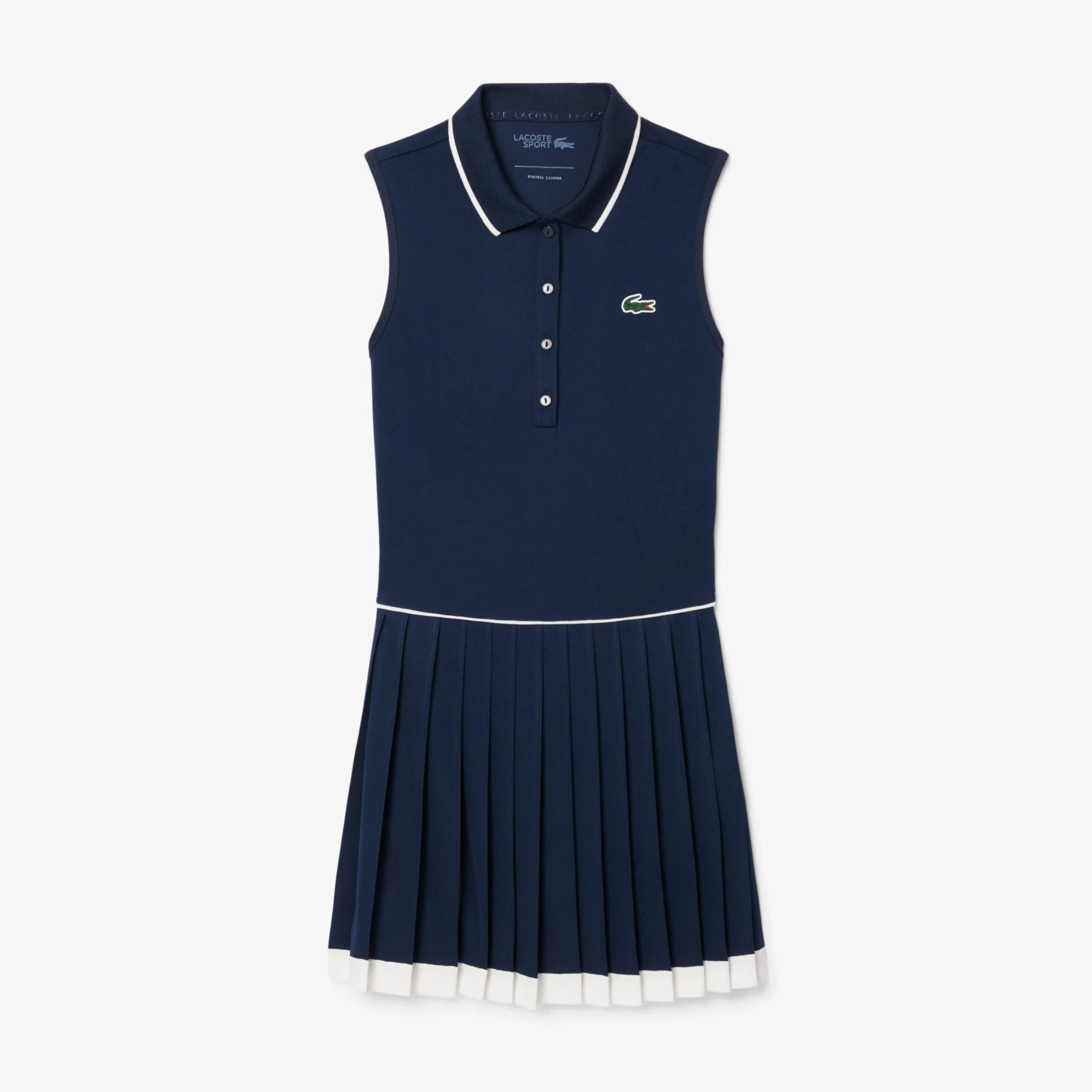 Lacoste Heritage Women's Ultra Dry Tennis Dress - Image 5