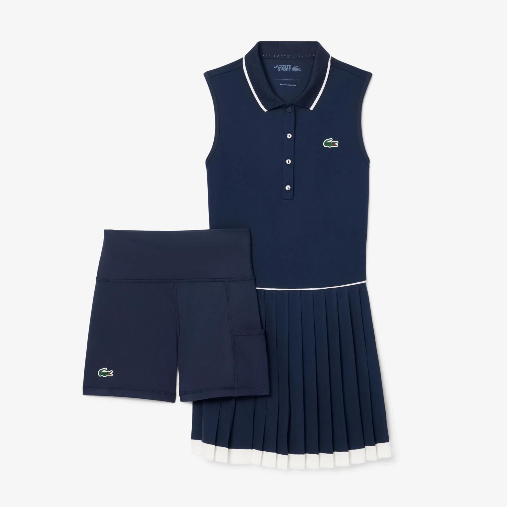 Lacoste Heritage Women's Ultra Dry Tennis Dress - Image 7