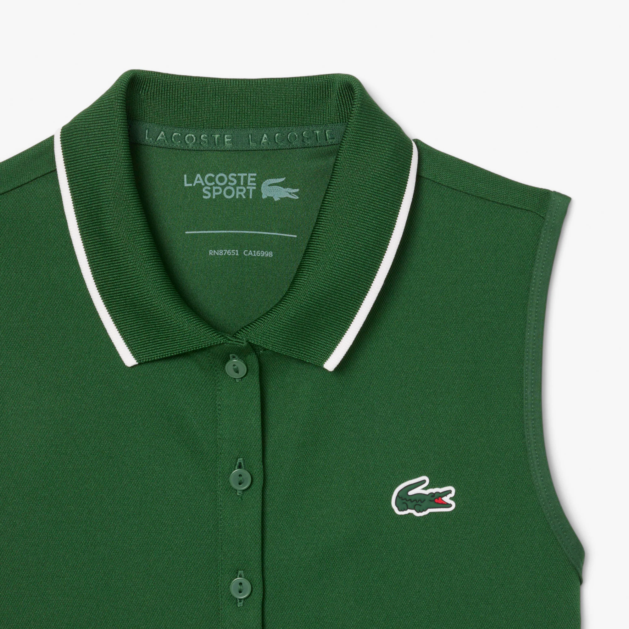 Lacoste Heritage Women's Ultra Dry Tennis Dress - Image 6