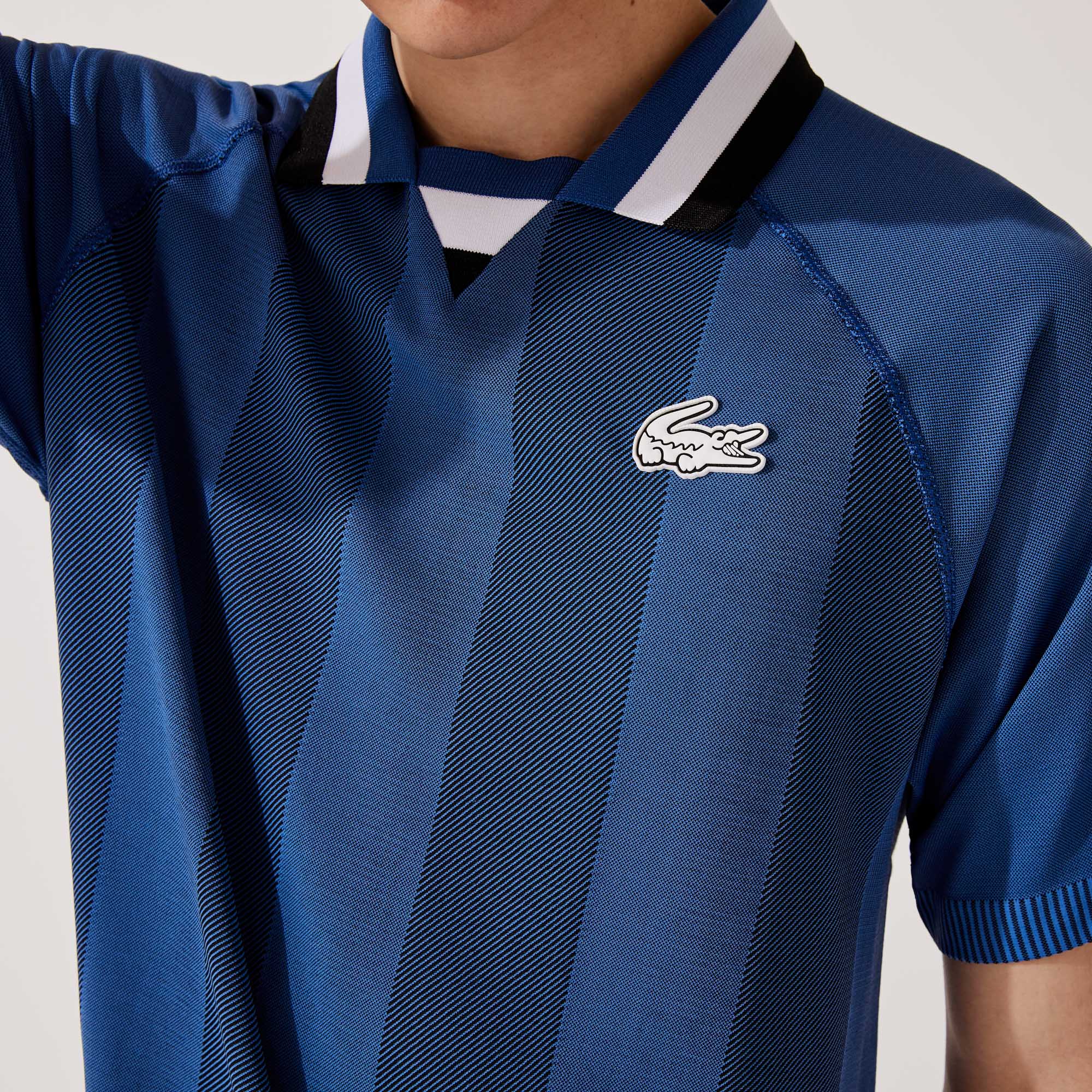 Lacoste Men's Jacquard Tennis Polo - Image 4