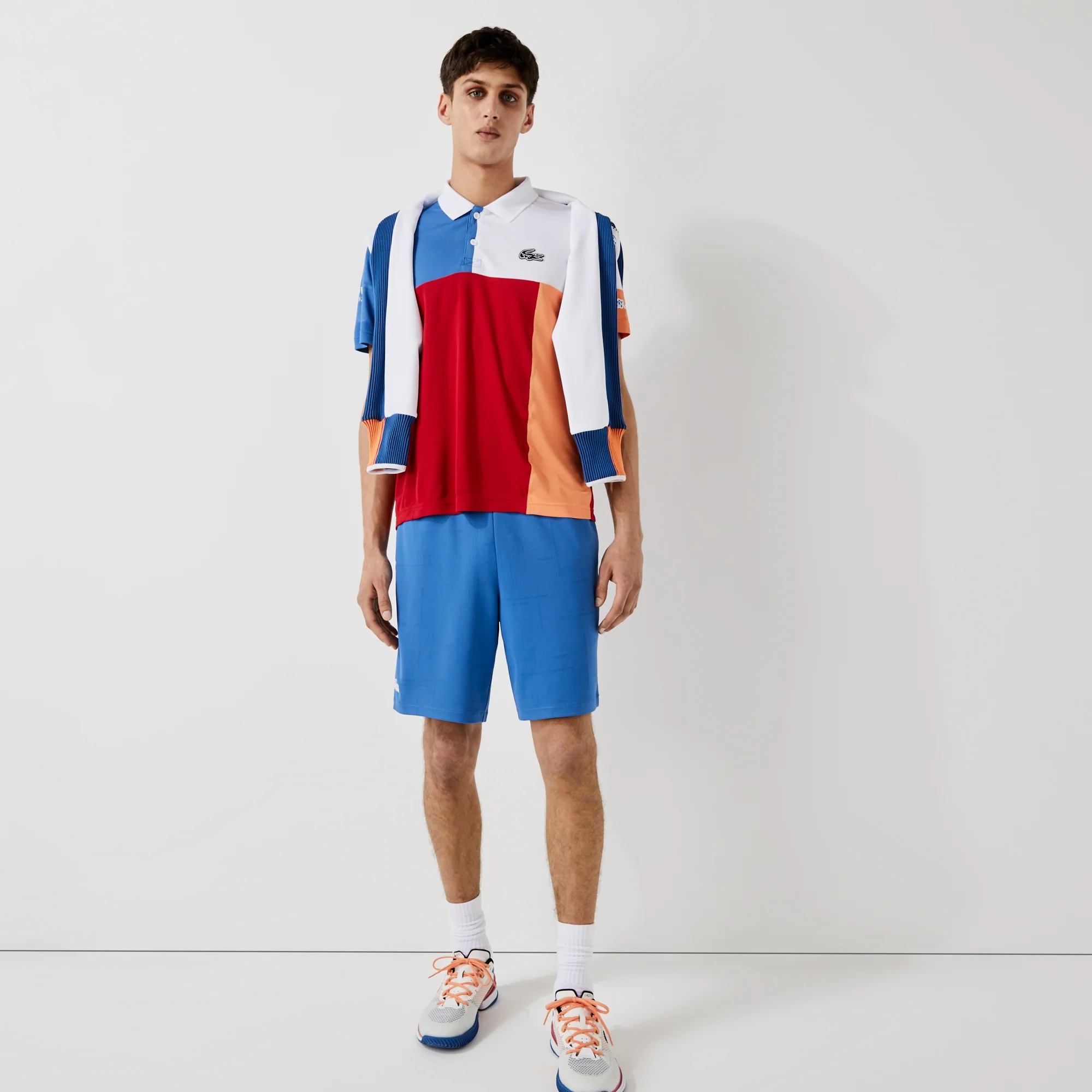 Lacoste Men's Jacquard Tennis Shorts - Image 3