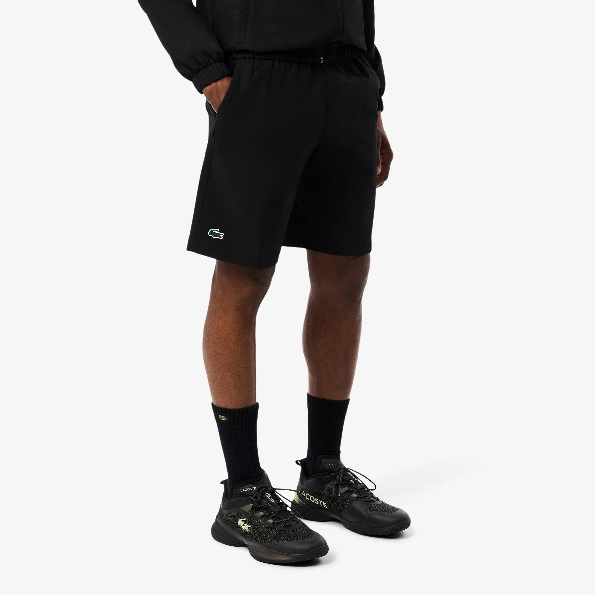 Lacoste Men's Technical Woven 9-Inch Tennis Shorts