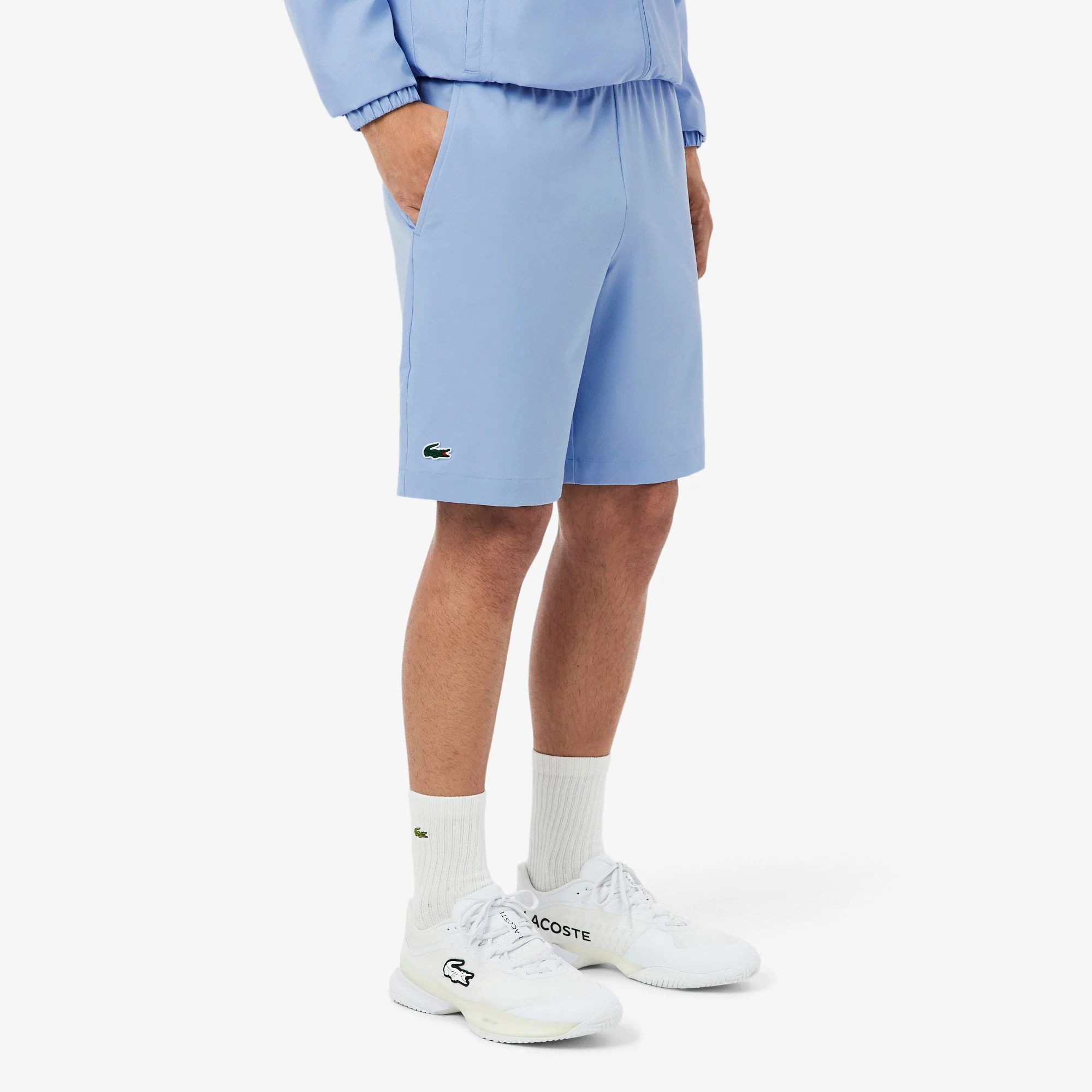 Lacoste Men's Technical Woven 9-Inch Tennis Shorts