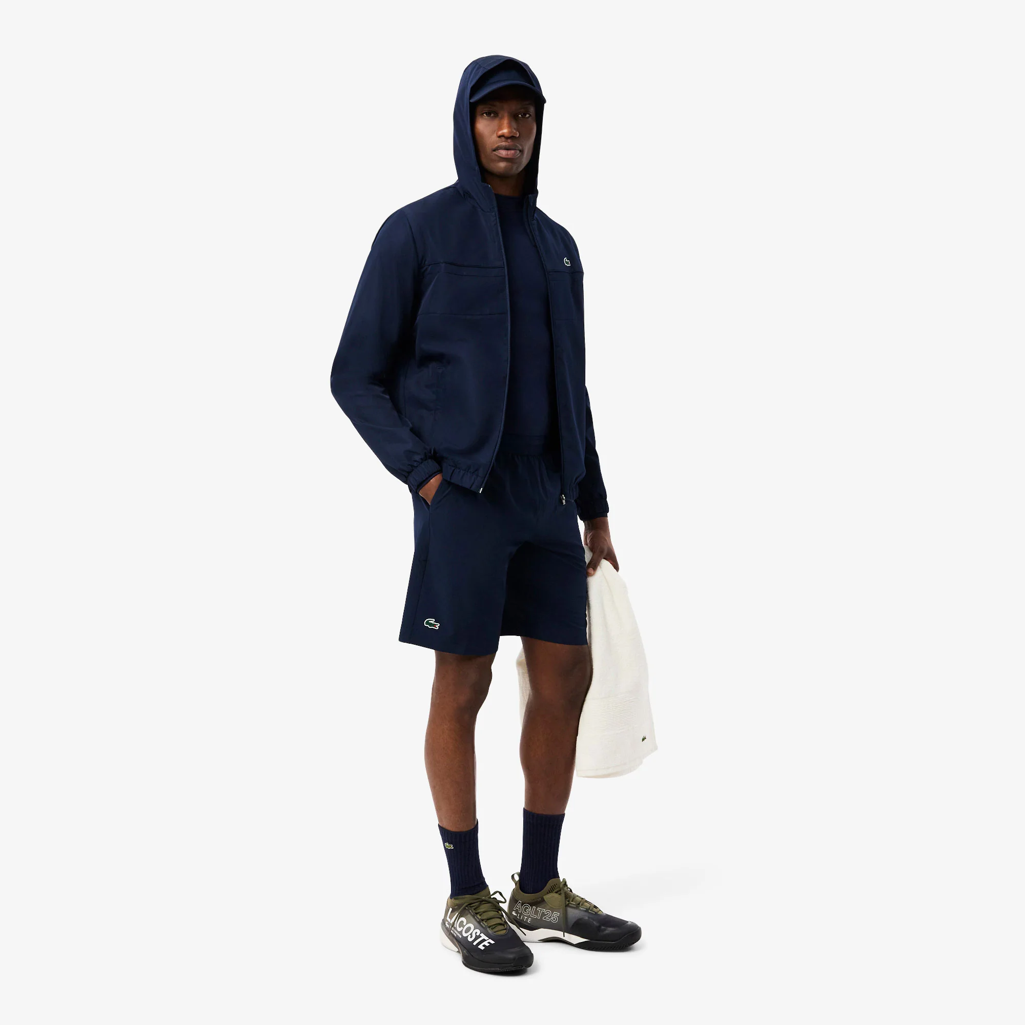 Lacoste Men's Technical Woven 9-Inch Tennis Shorts - Image 4