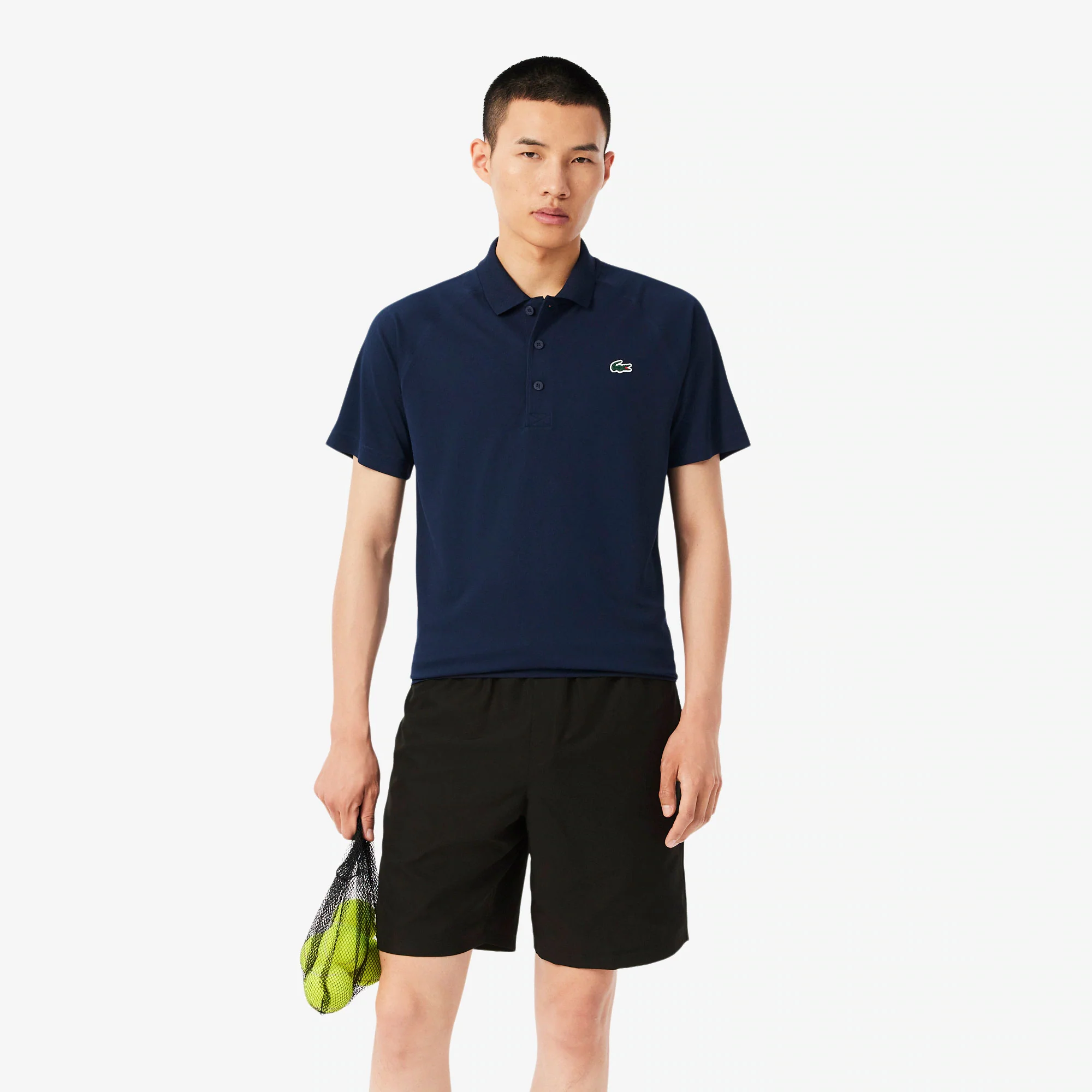 Lacoste Men's Ultra Dry Pique Tennis Polo