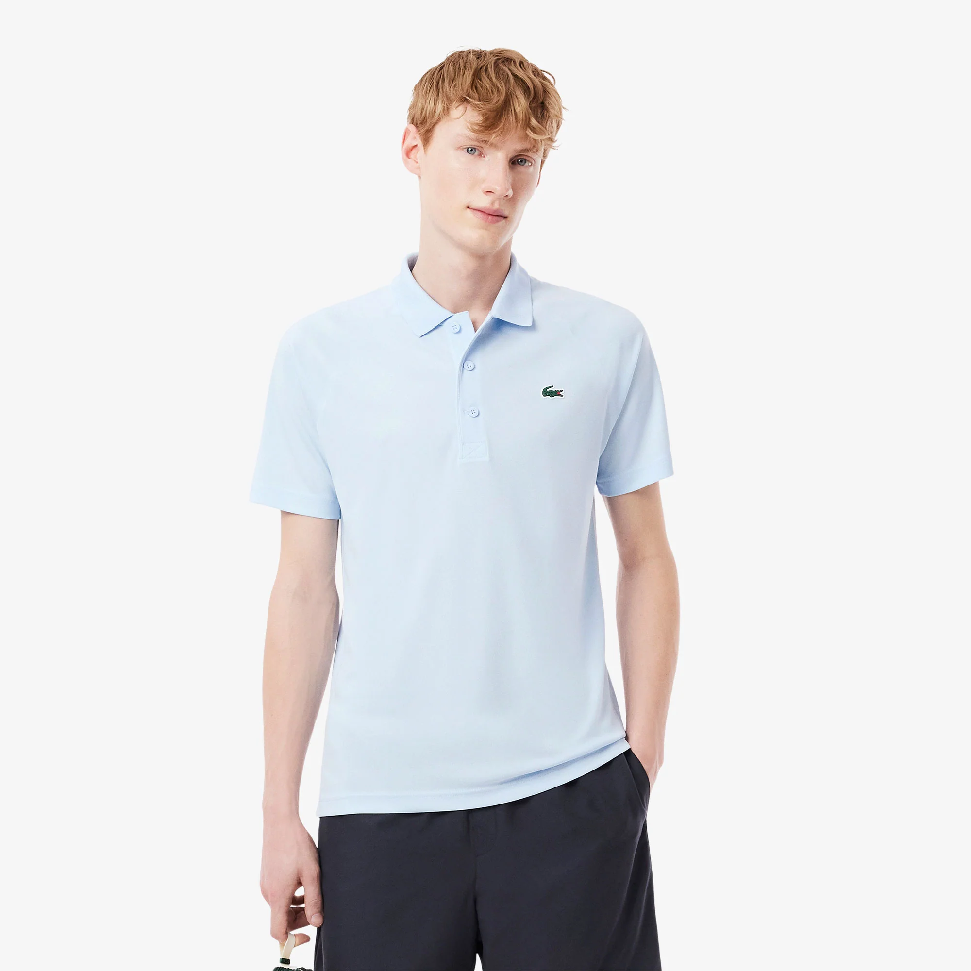 Lacoste Men's Ultra Dry Pique Tennis Polo