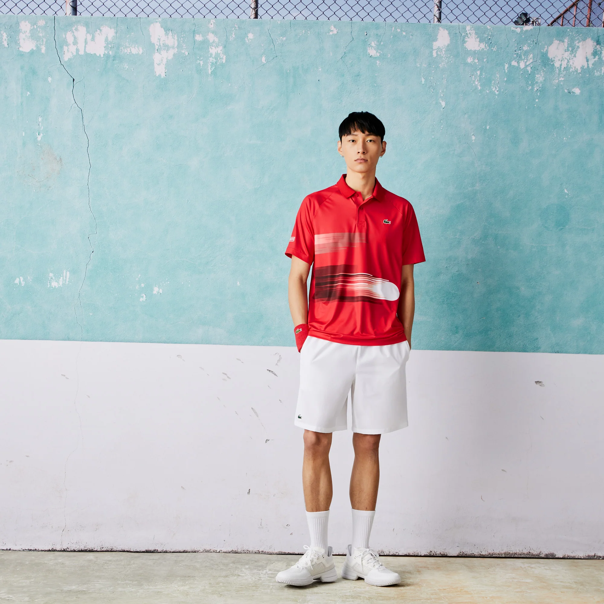 Lacoste Novak Djokovic Men's Tennis Polo - Image 3