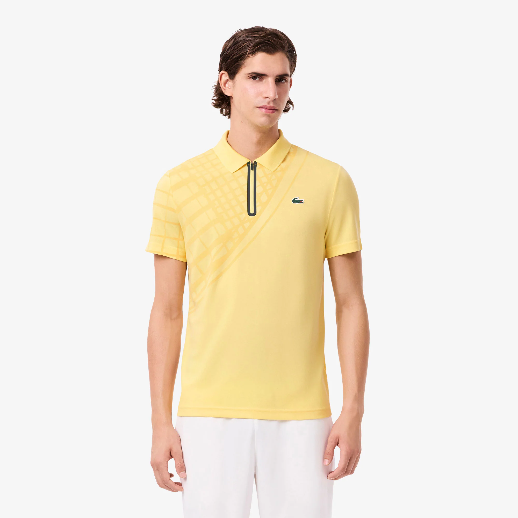 Lacoste Players Men's Ultra Dry Pique Tennis Polo