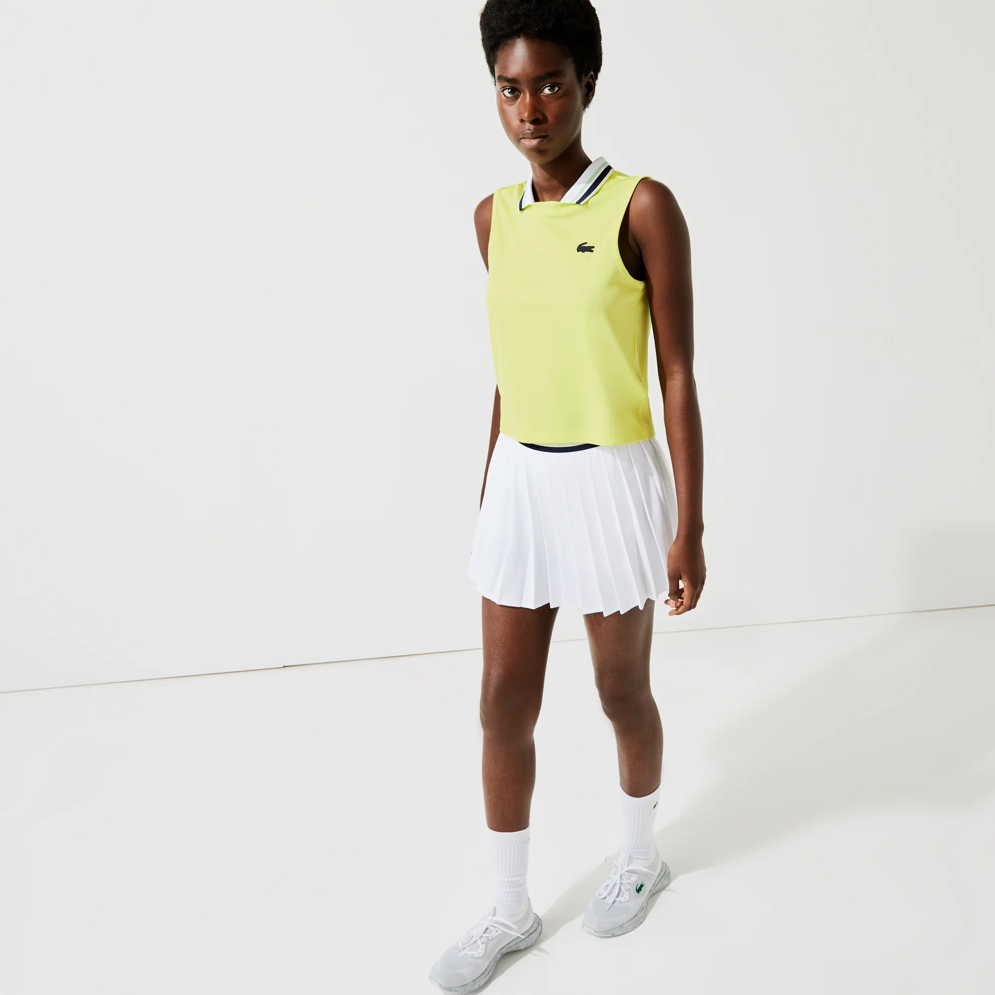 Lacoste Women's Jacquard Tennis Tank - Image 5