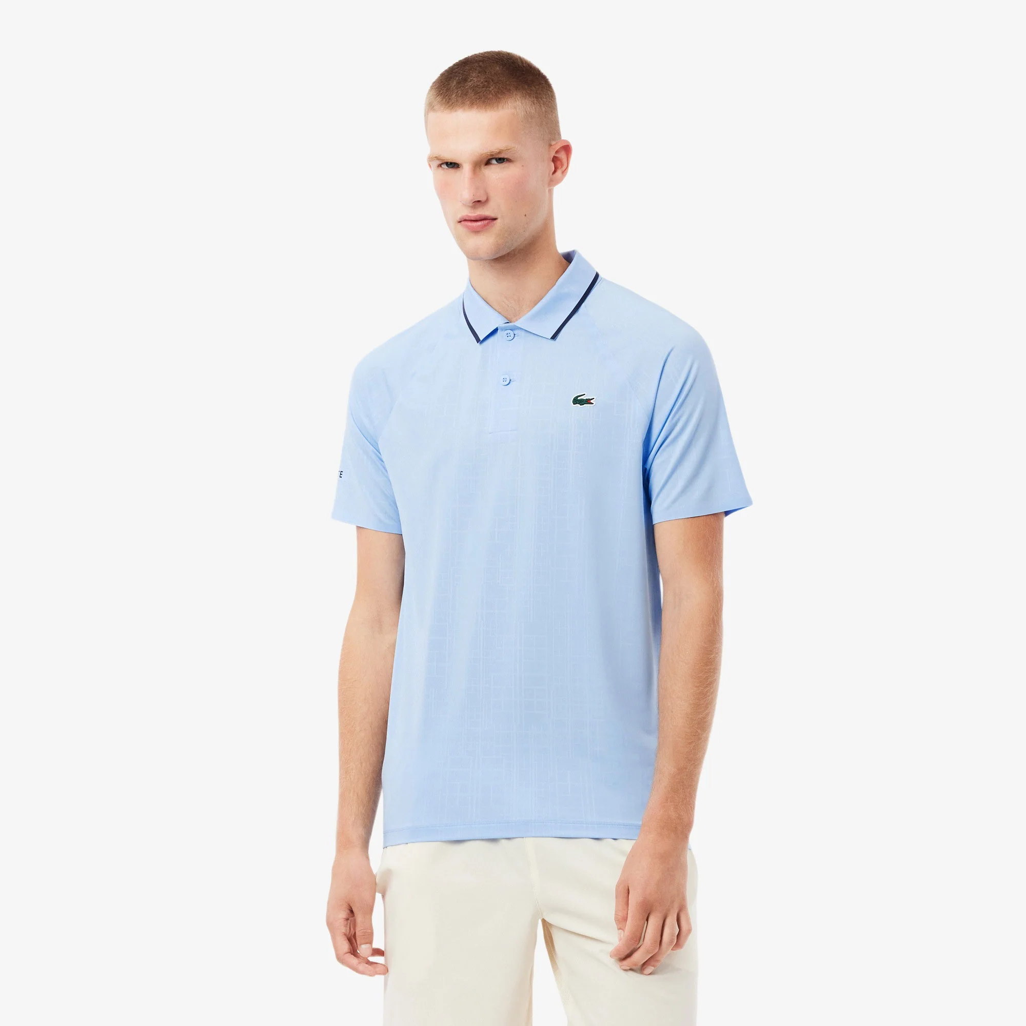 Lacoste x Novak Djokovic Men's On-Court Seamless Tennis Polo