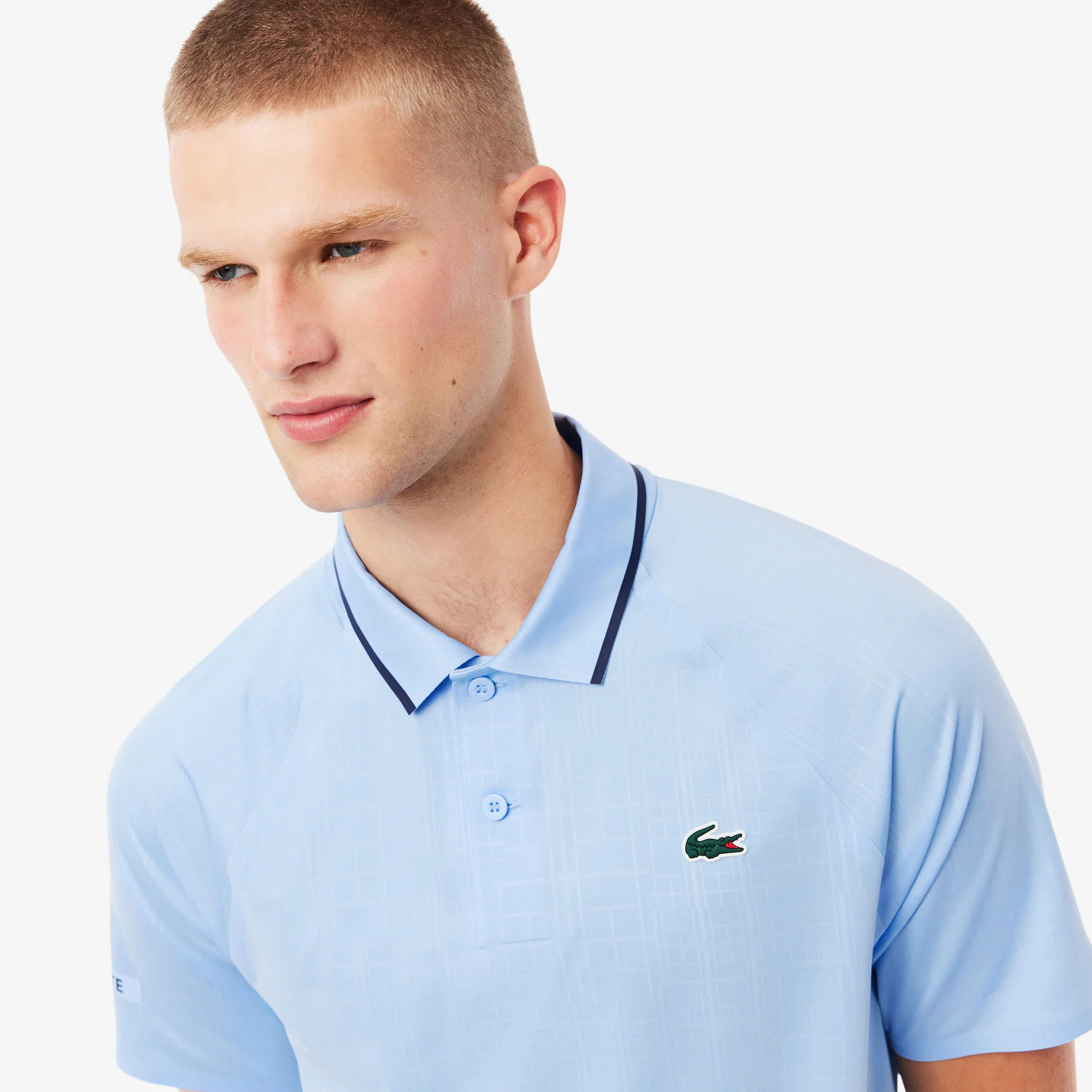 Lacoste x Novak Djokovic Men's On-Court Seamless Tennis Polo - Image 3