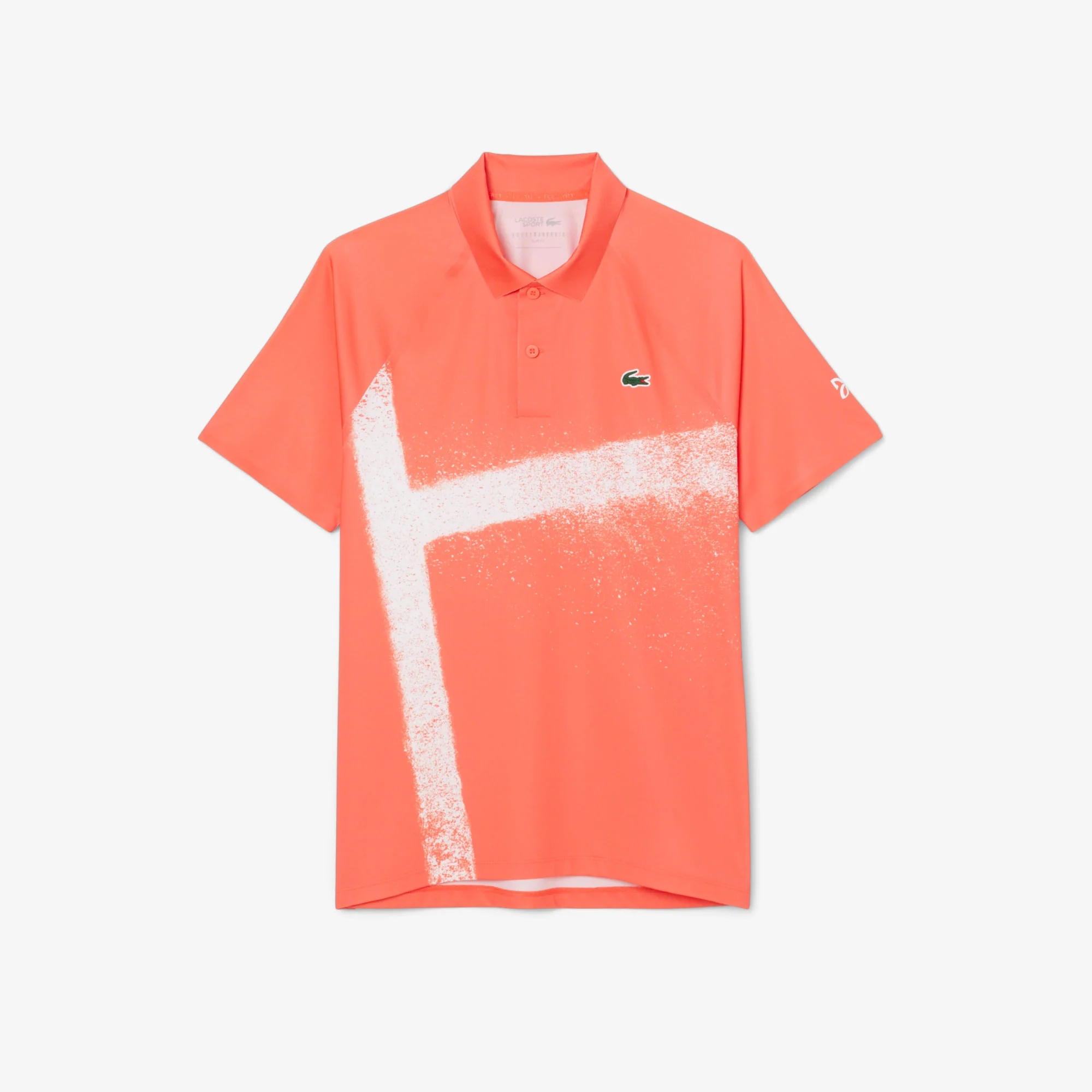 Lacoste x Novak Djokovic Men's On Court Ultra Dry Tennis Polo - Image 3
