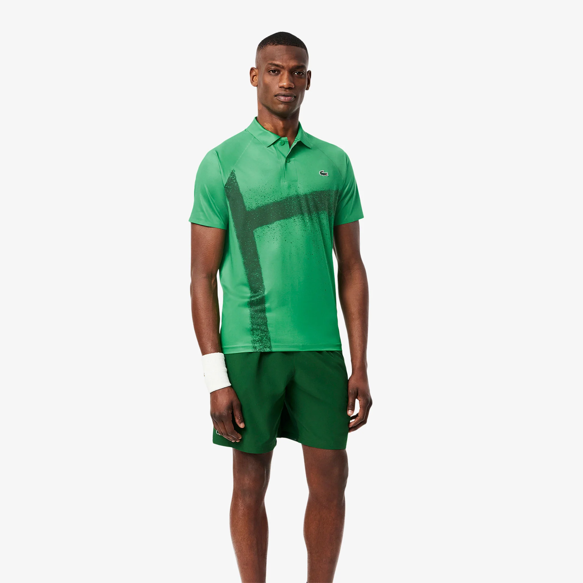 Lacoste x Novak Djokovic Men's On Court Ultra Dry Tennis Polo - Image 4