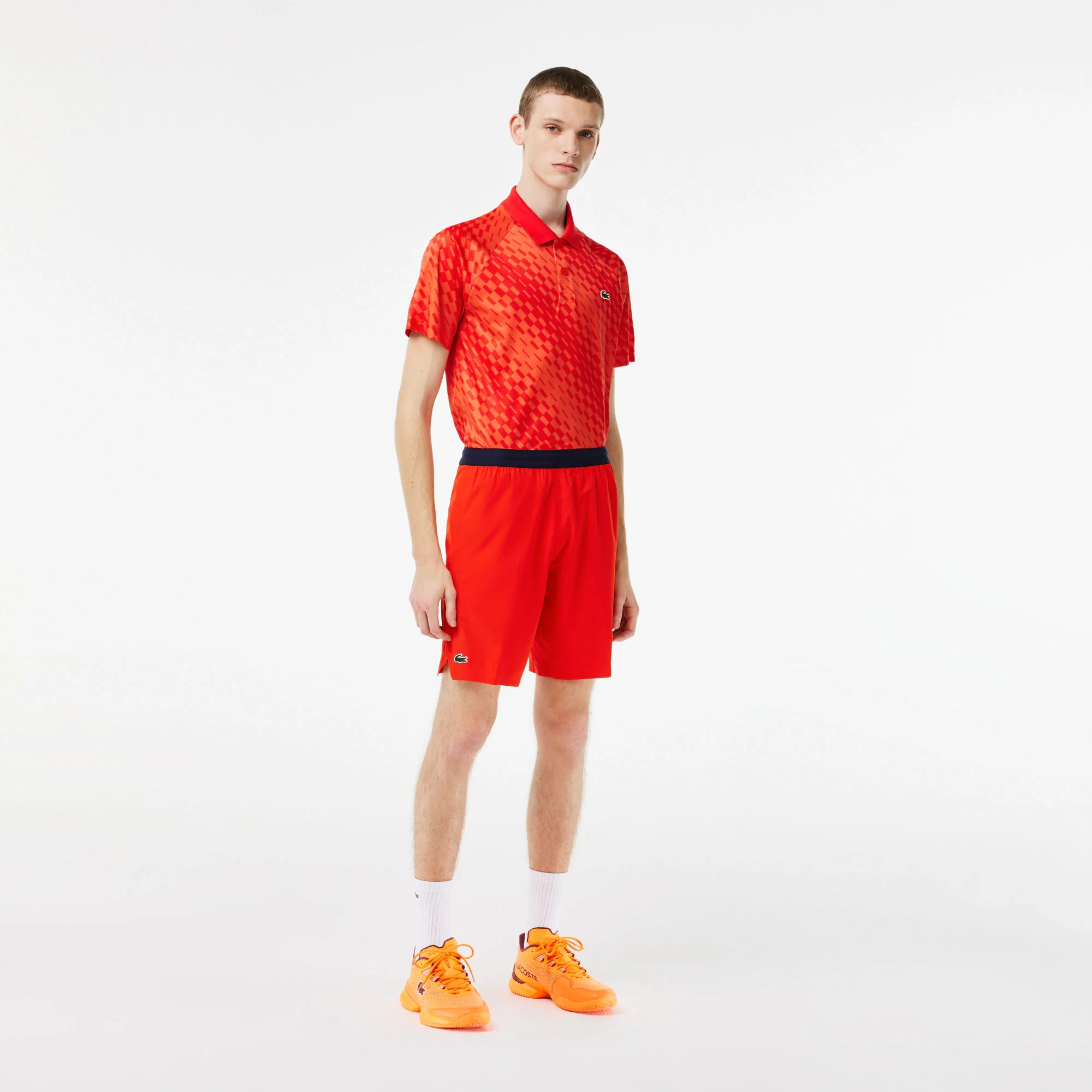 Lacoste x Novak Djokovic Men's Stretch Tennis Shorts - Image 3