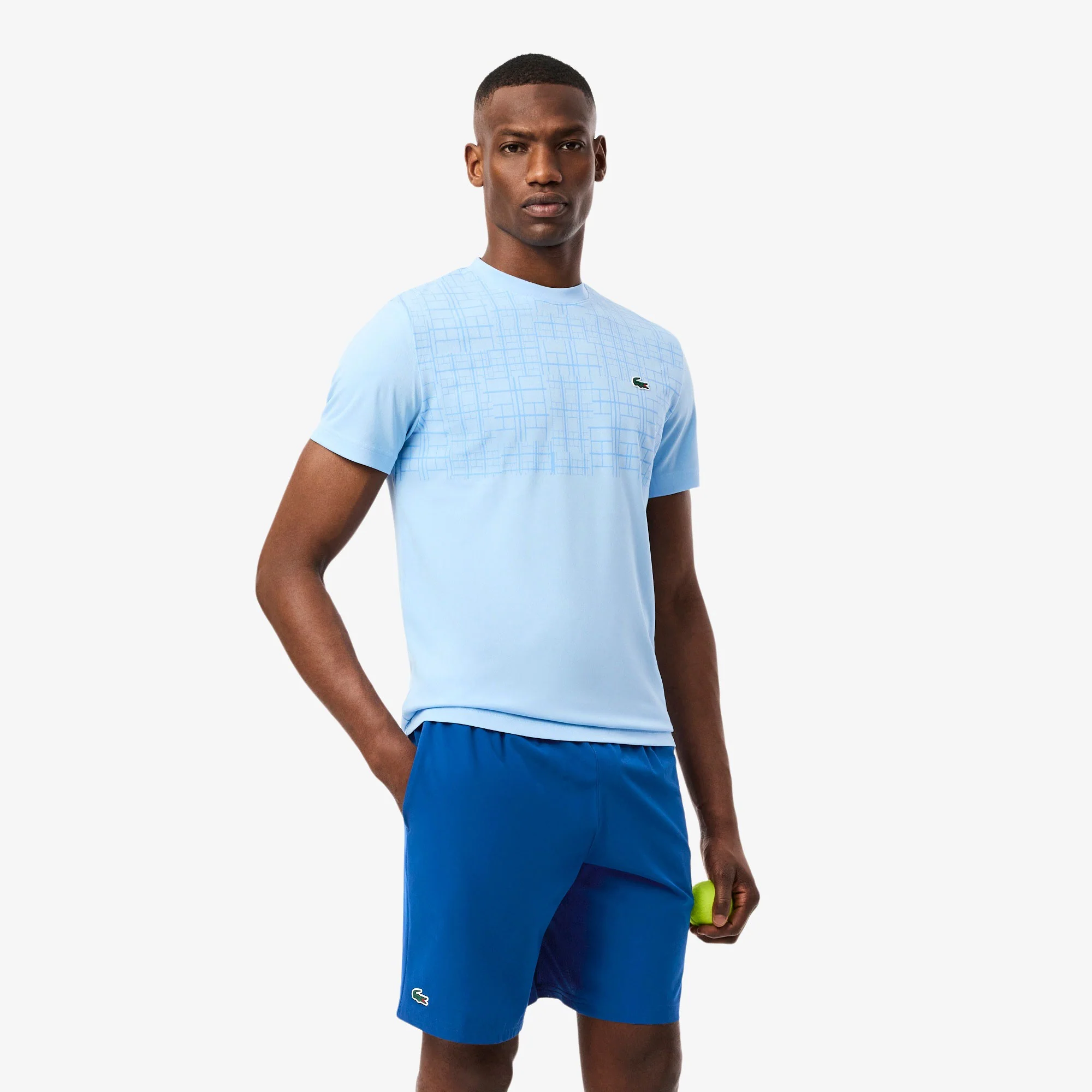 Lacoste x Novak Djokovic Men's Technical Woven 8-Inch Tennis Shorts - Image 4