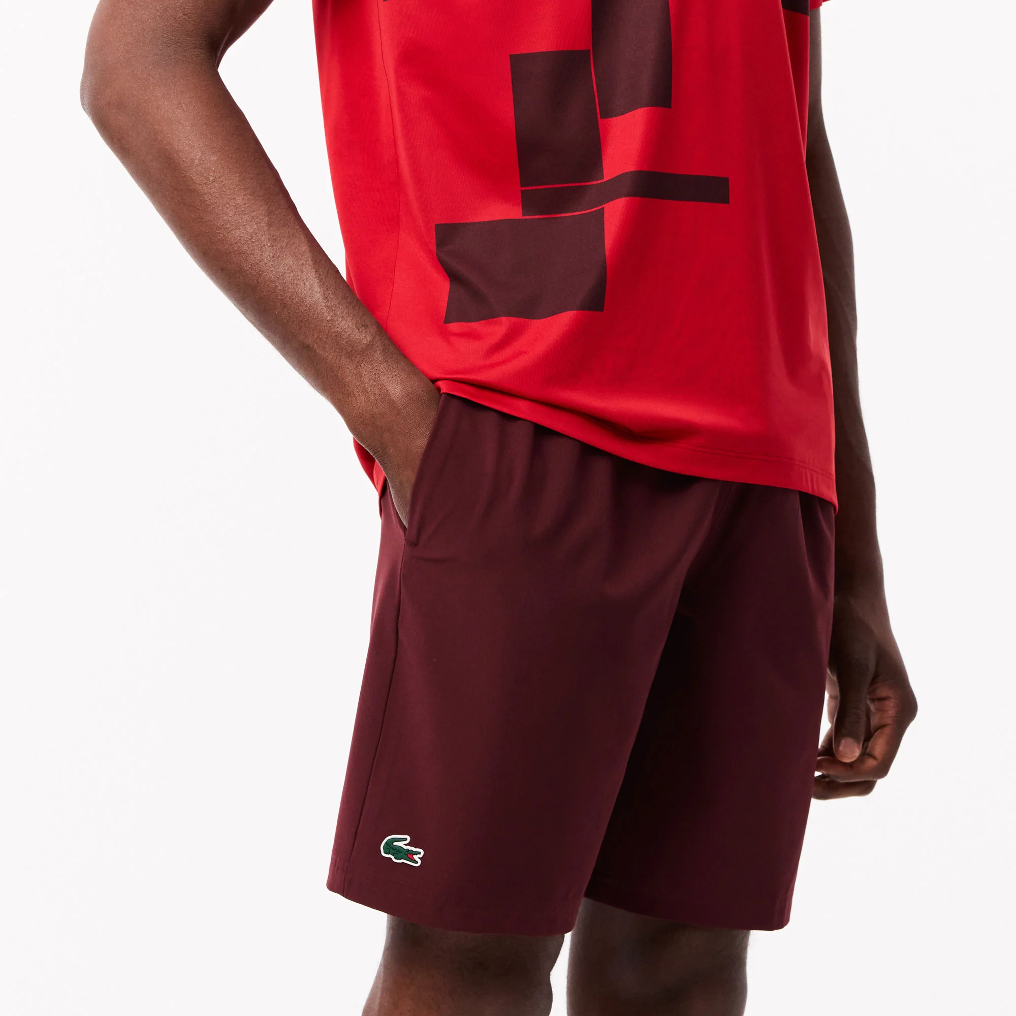 Lacoste x Novak Djokovic Men's Tennis Shorts - Image 2