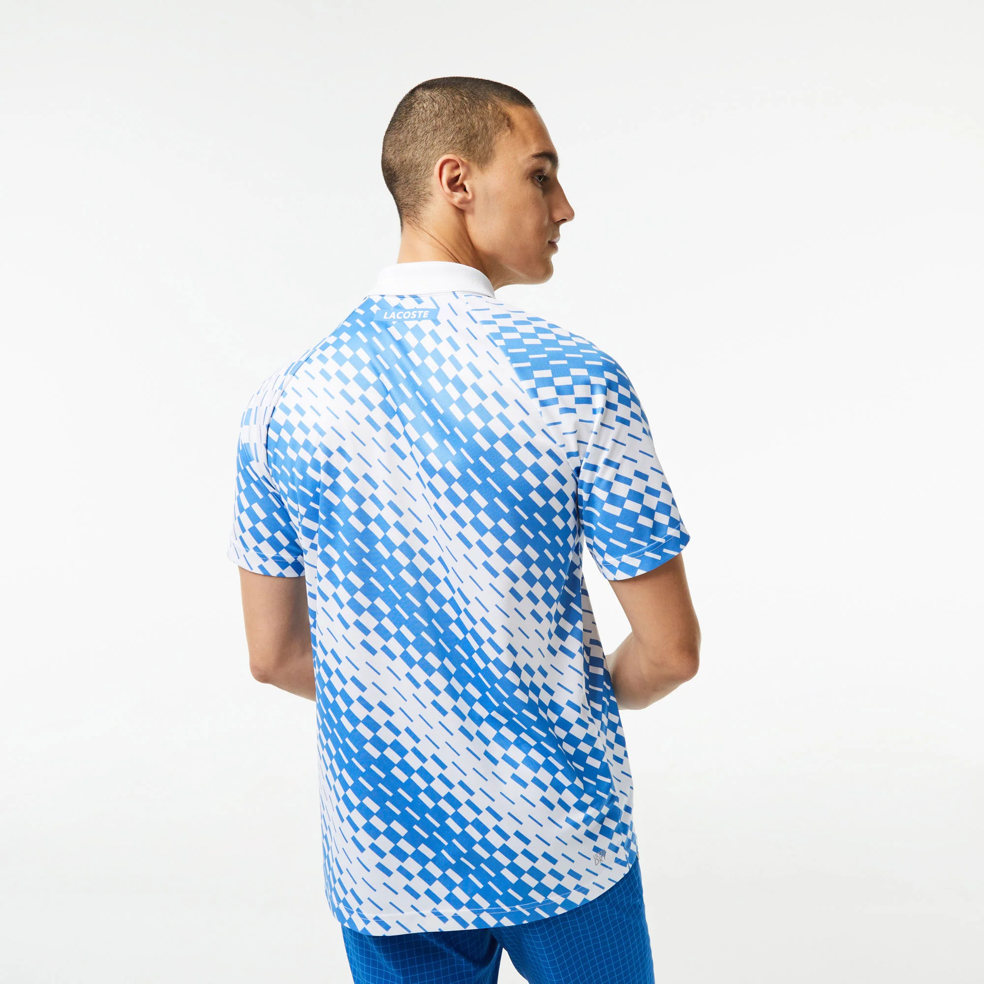 Lacoste x Novak Djokovic Ultra Dry Men's Pique Tennis Polo - Image 2