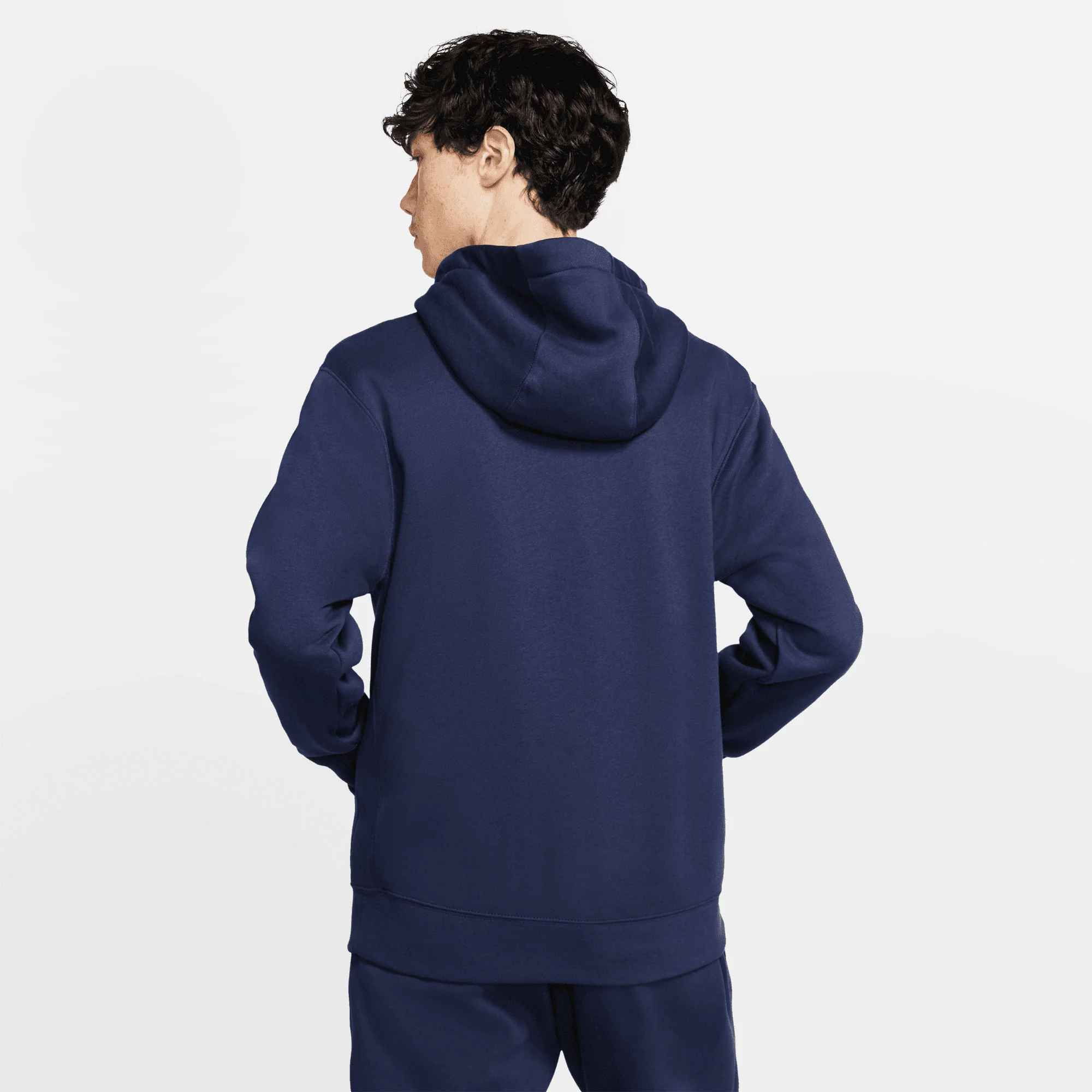 Nike Club Men's Fleece Full-Zip Hoodie - Image 2