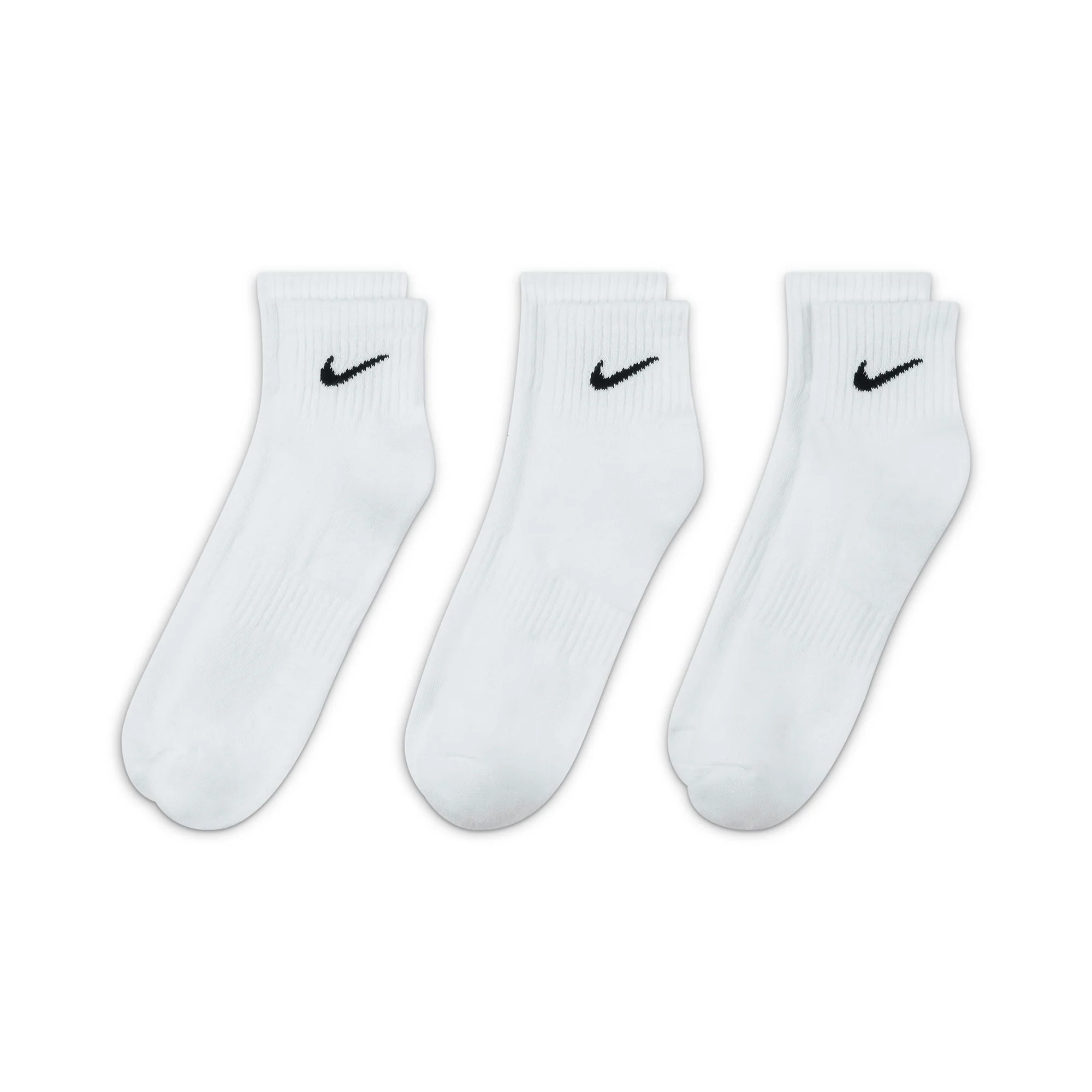 Nike Cushioned Dri-FIT Training Ankle Socks (3 Pair) - Image 3