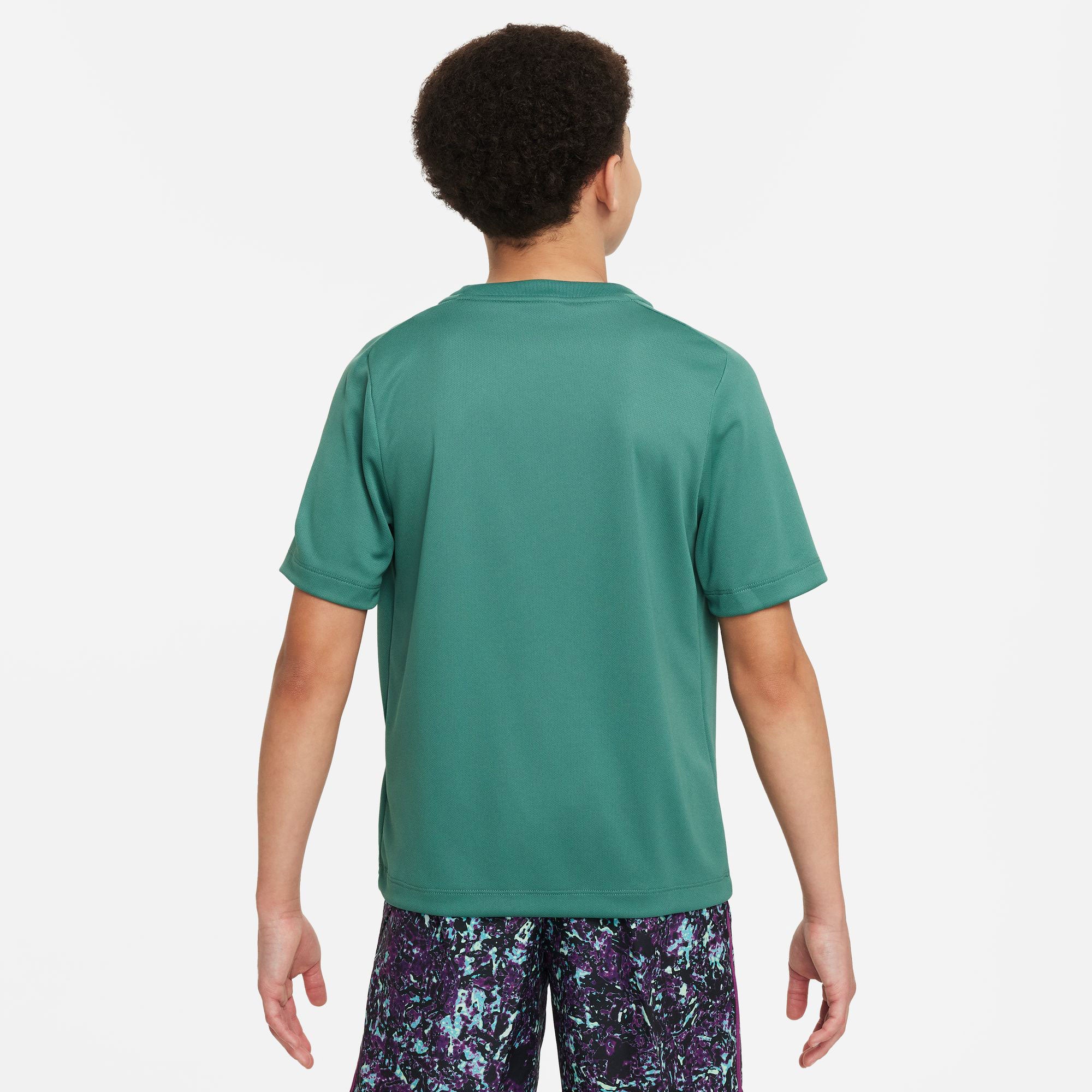 Nike Dri-FIT Multi Boys' Short Sleeve Shirt - Image 2