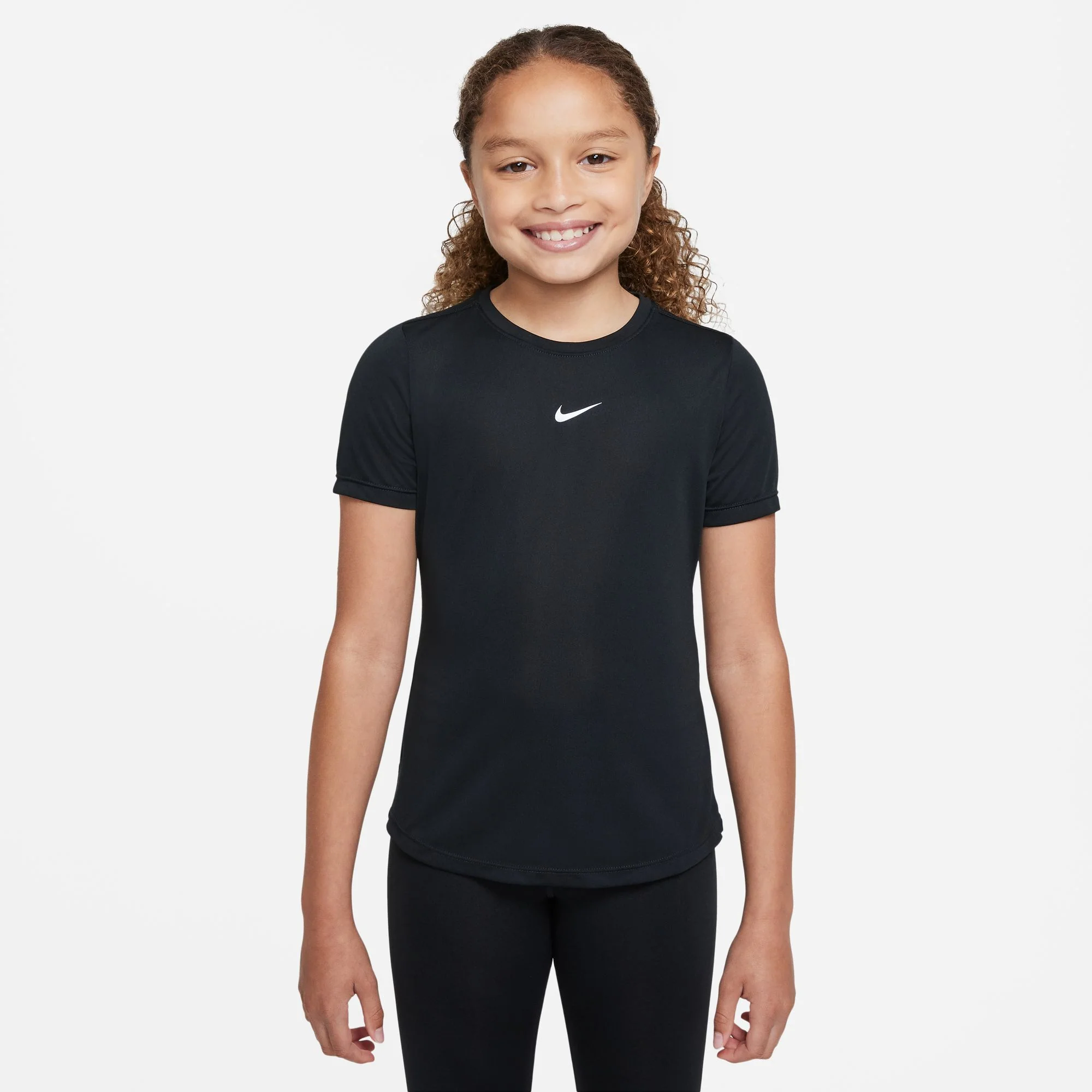 Nike Dri-FIT One Girls' Short Sleeve Top