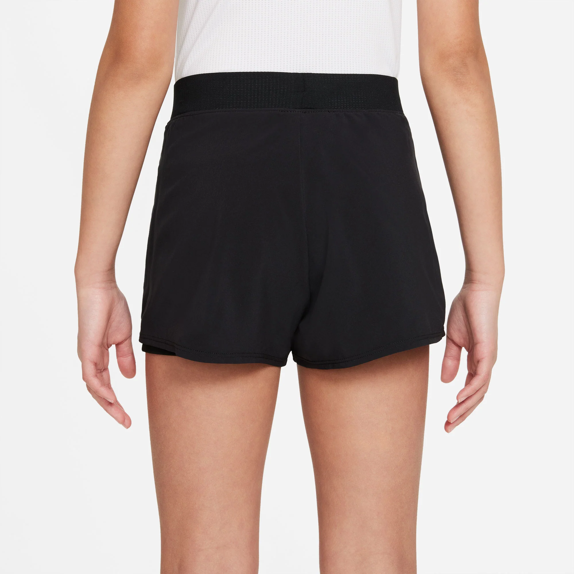 Nike Dri FIT Victory Girls' Tennis Shorts - Image 2