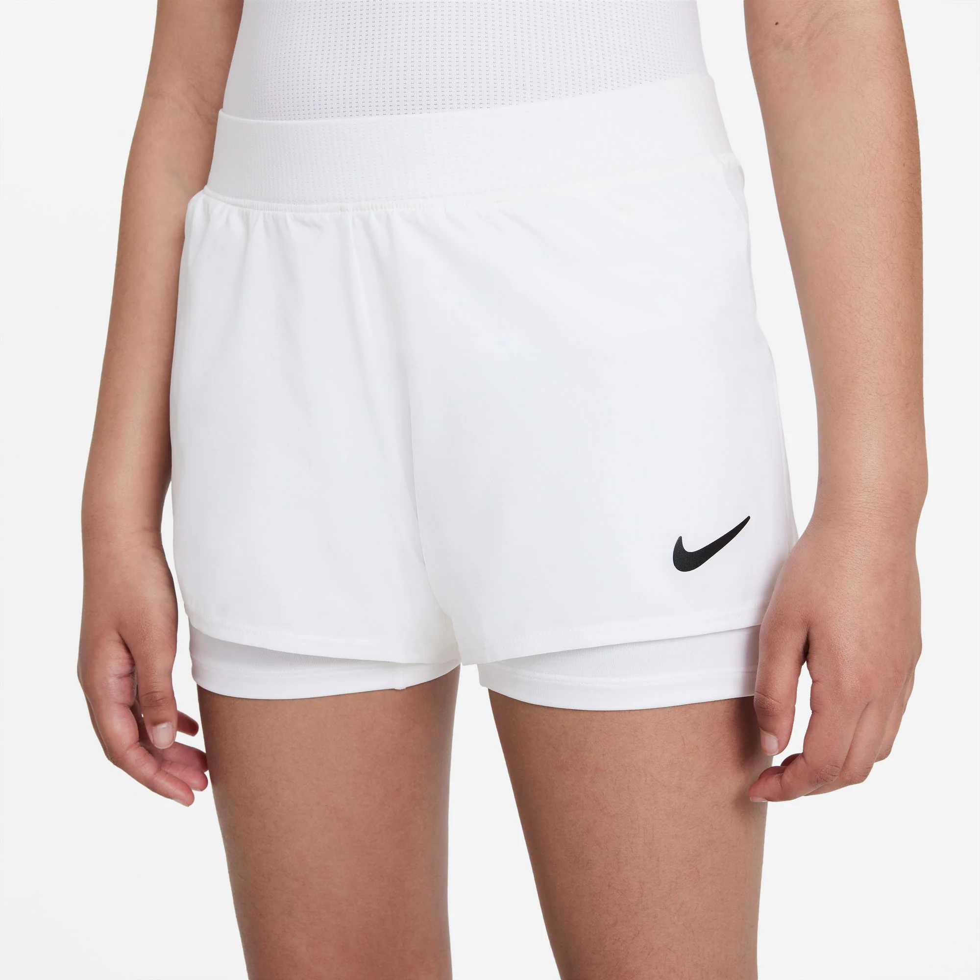 Nike Dri FIT Victory Girls' Tennis Shorts - Image 4