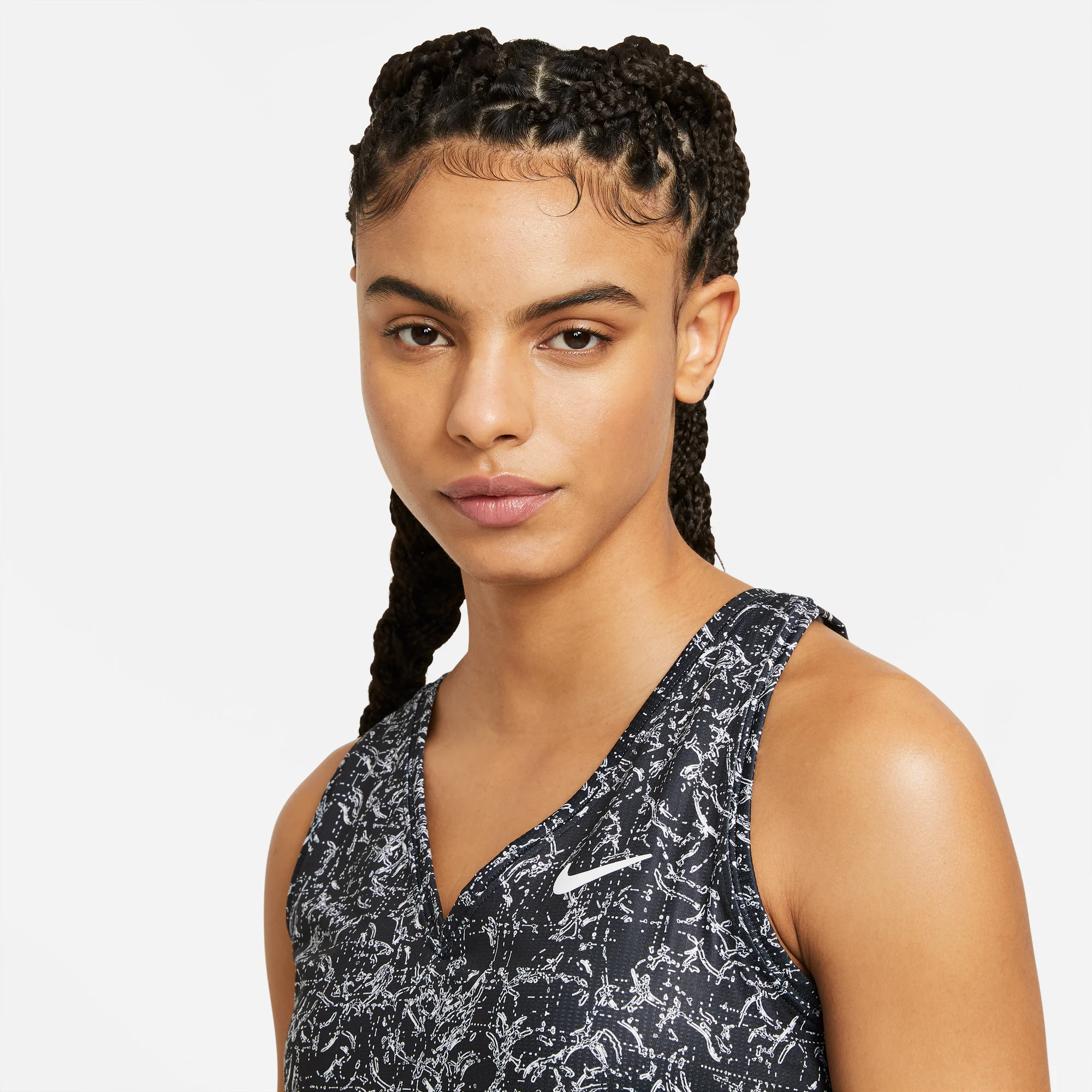 Nike Dri-FIT Victory Women's Printed Tennis Tank - Image 4