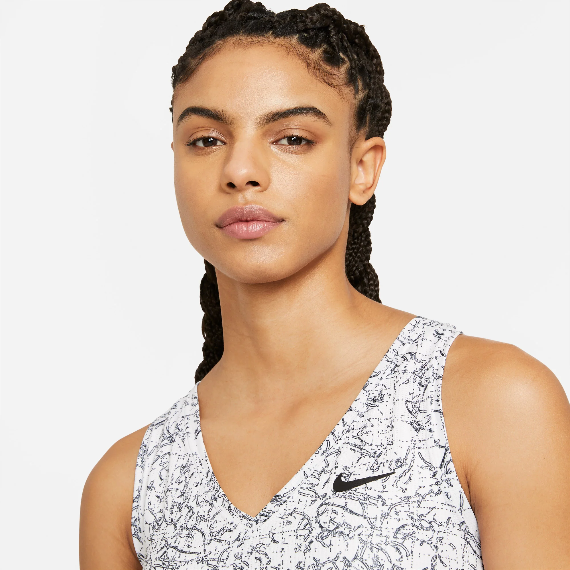 Nike Dri-FIT Victory Women's Printed Tennis Tank - Image 4