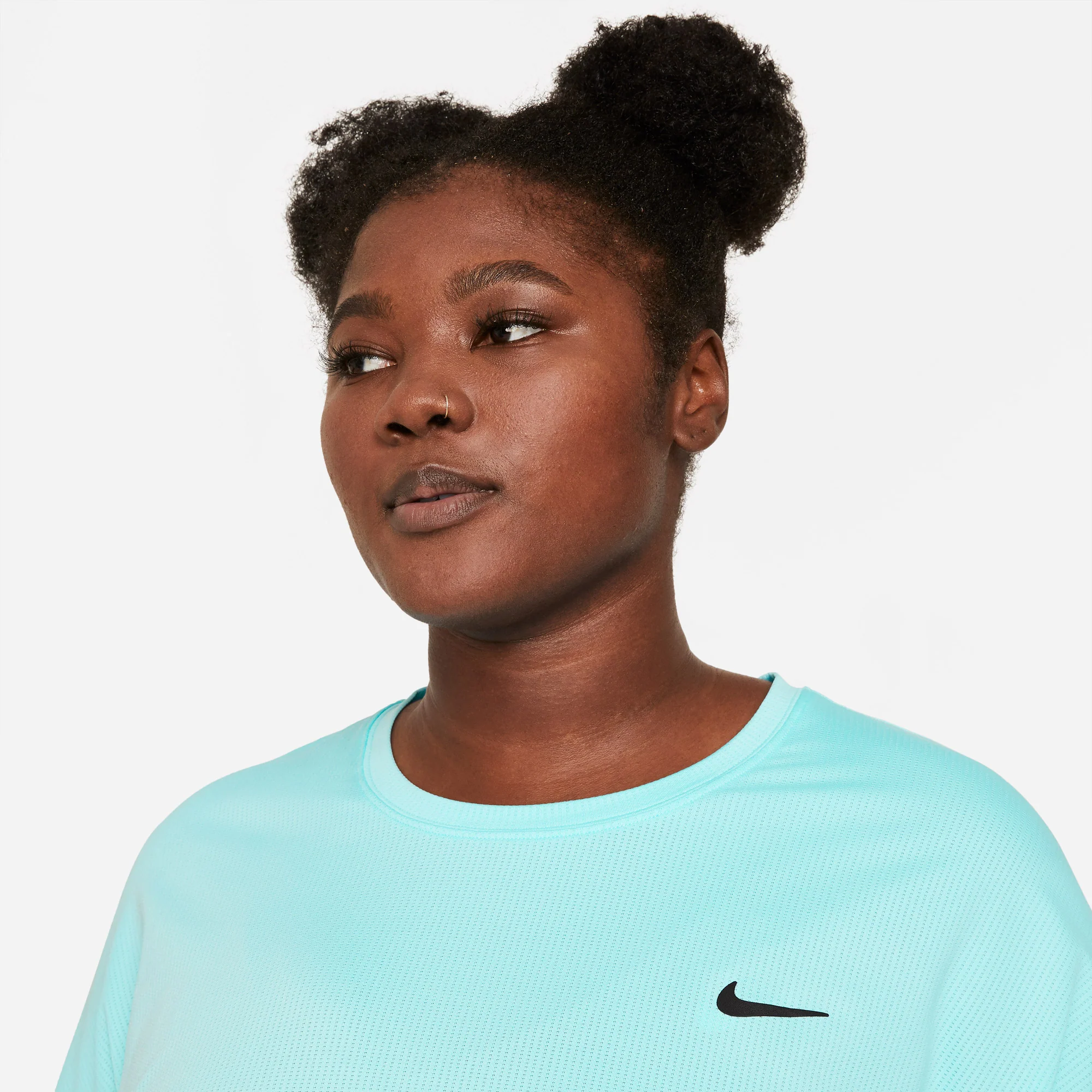 Nike Dri-FIT Victory Women's Tennis Shirt (Plus Size) - Image 4
